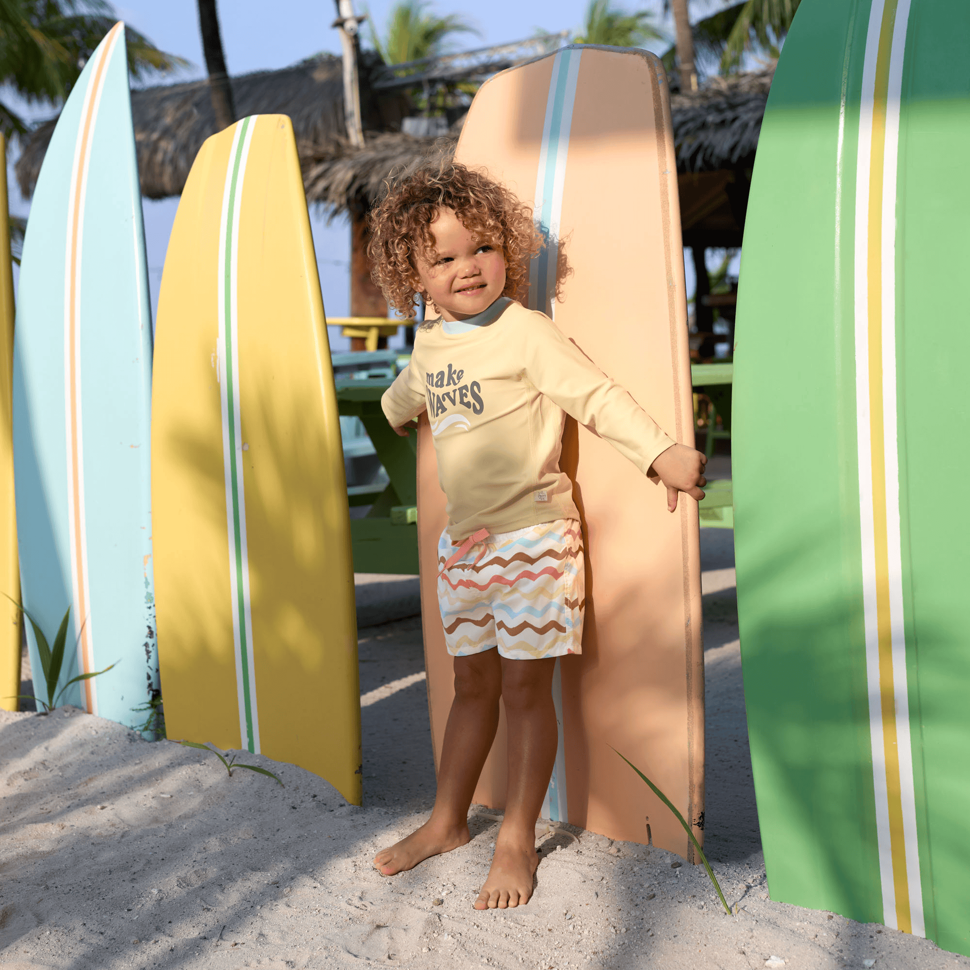 Badeanzüge & Badehosen, LÄSSIG, Weiß – Produktansicht