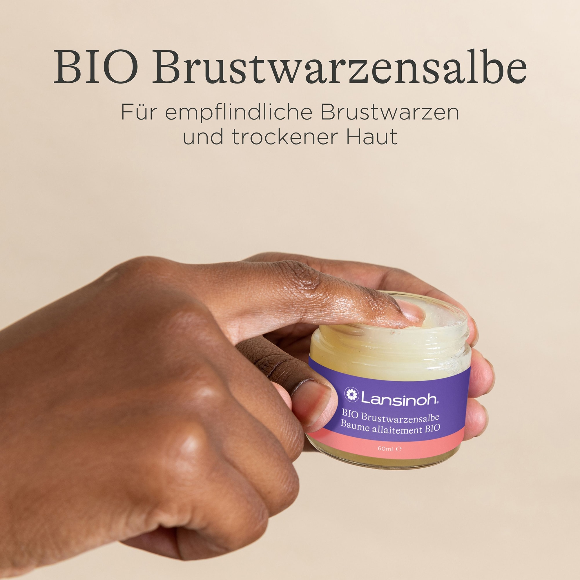 Körperpflege, Lansinoh, Lila – Produktansicht