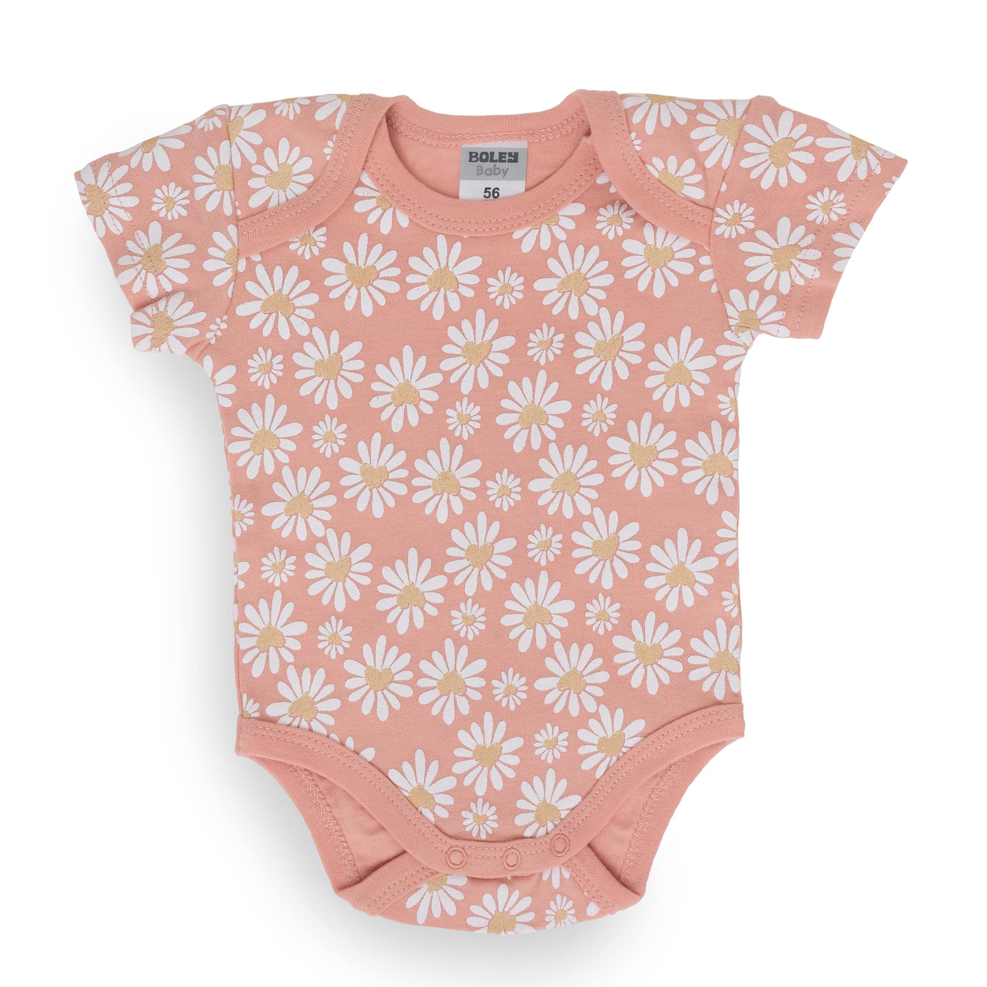 Kurzarmbodys, Boley, Pink – Produktansicht