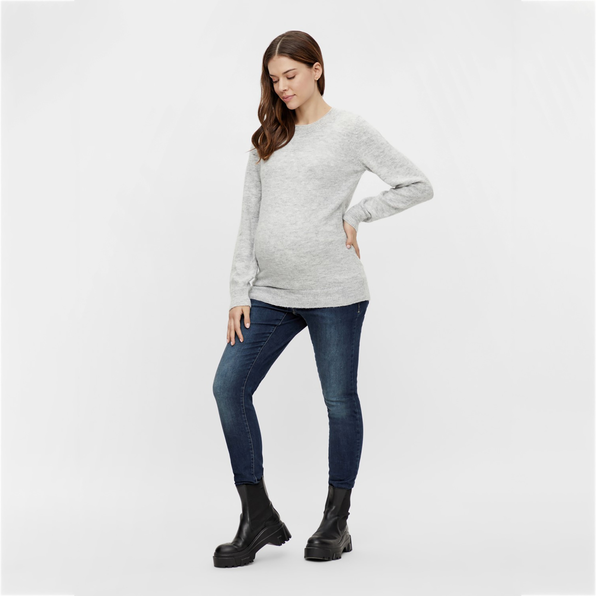 Umstandsoberteile, Mamalicious, Grau – Besonderheit: hoher Tragekomfort