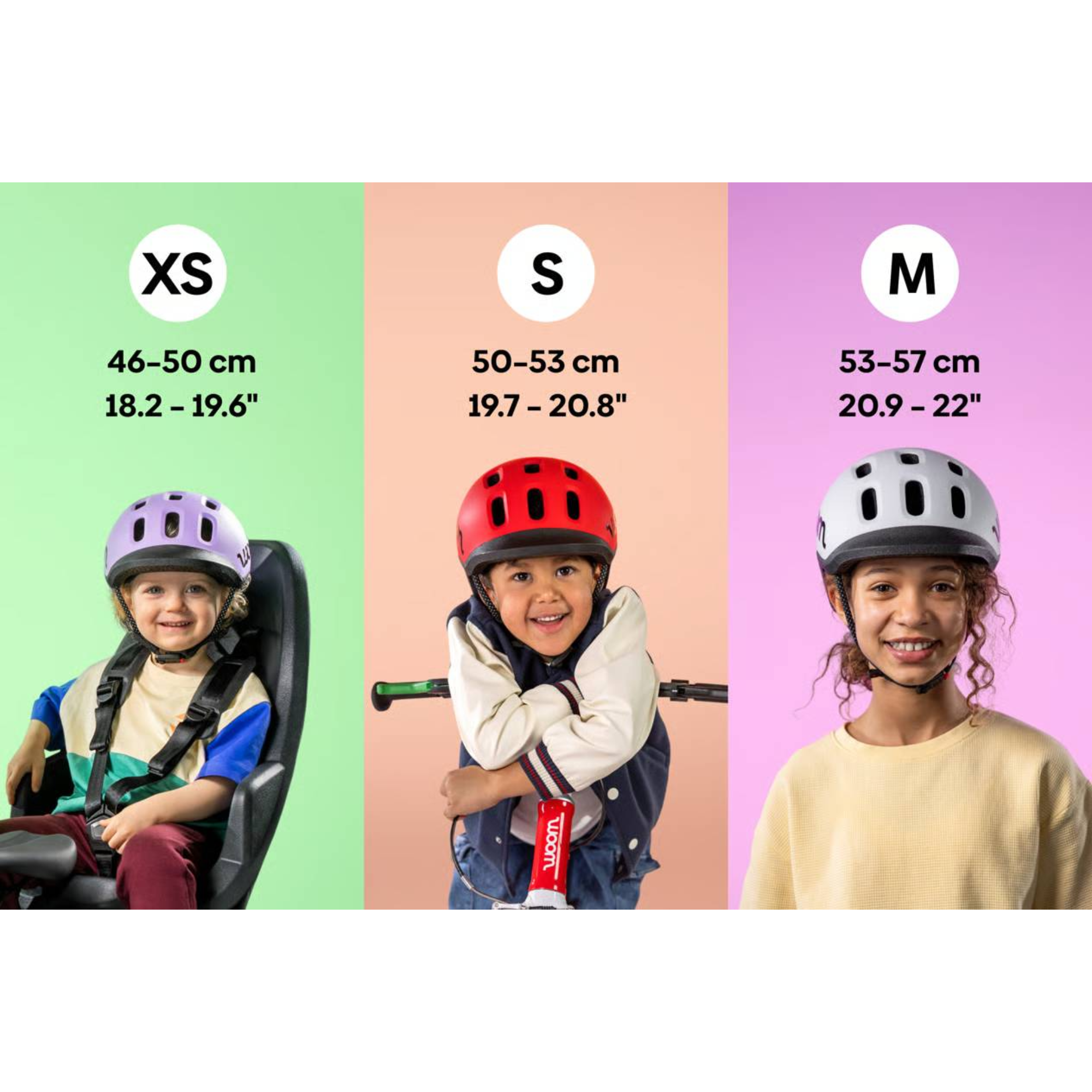 Fahrradhelme, Woom, Lila – Produktansicht