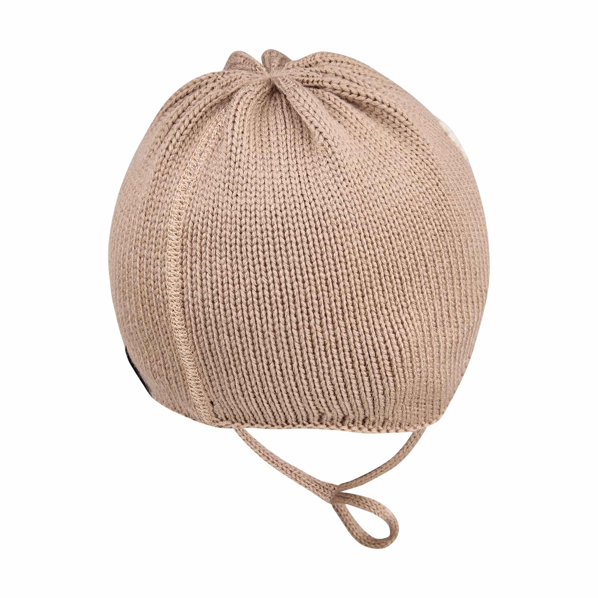 Strickmützen, Sterntaler, Beige – Besonderheit: gefüttert mit kuscheligem Baumwollfleece