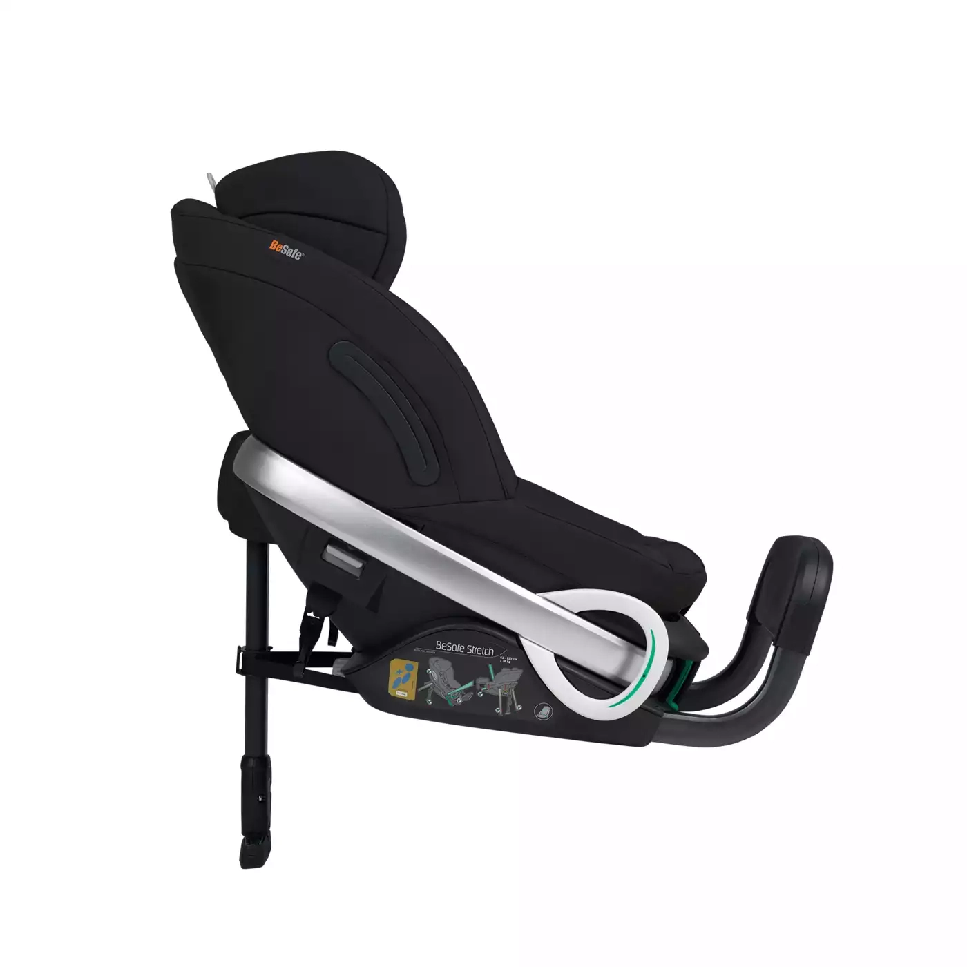 Kindersitze 9-36 kg, Gruppe 1/2/3, BeSafe, Schwarz – Produktansicht