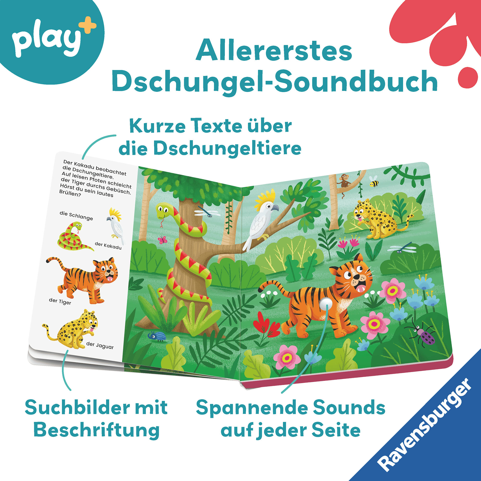 Soundbücher, Ravensburger, Mehrfarbig – Produktansicht
