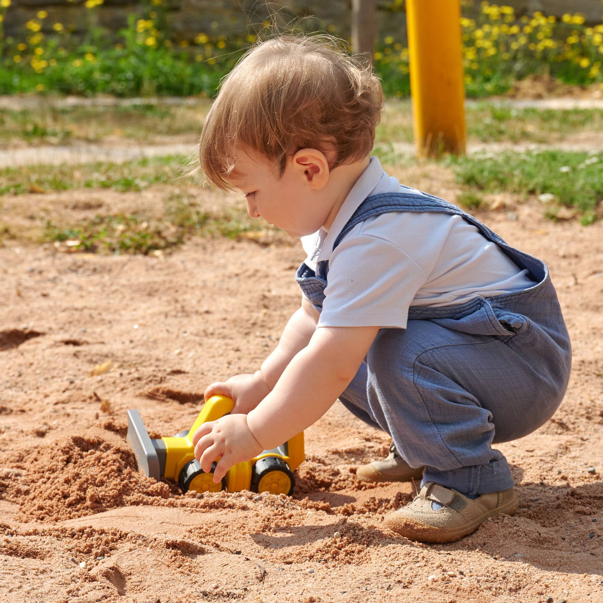 Sandspielzeug, BIG, Gelb – Produktansicht