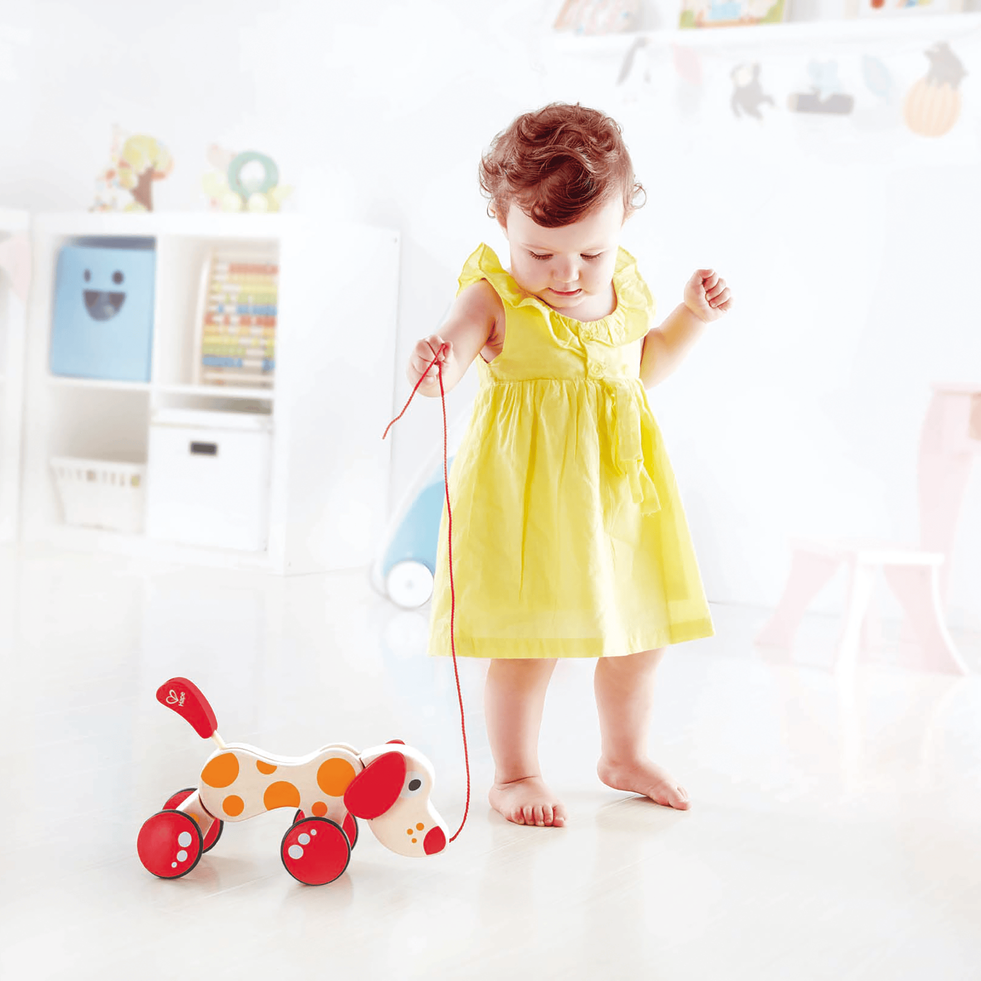 Nachziehtiere, Hape, Mehrfarbig – Produktansicht