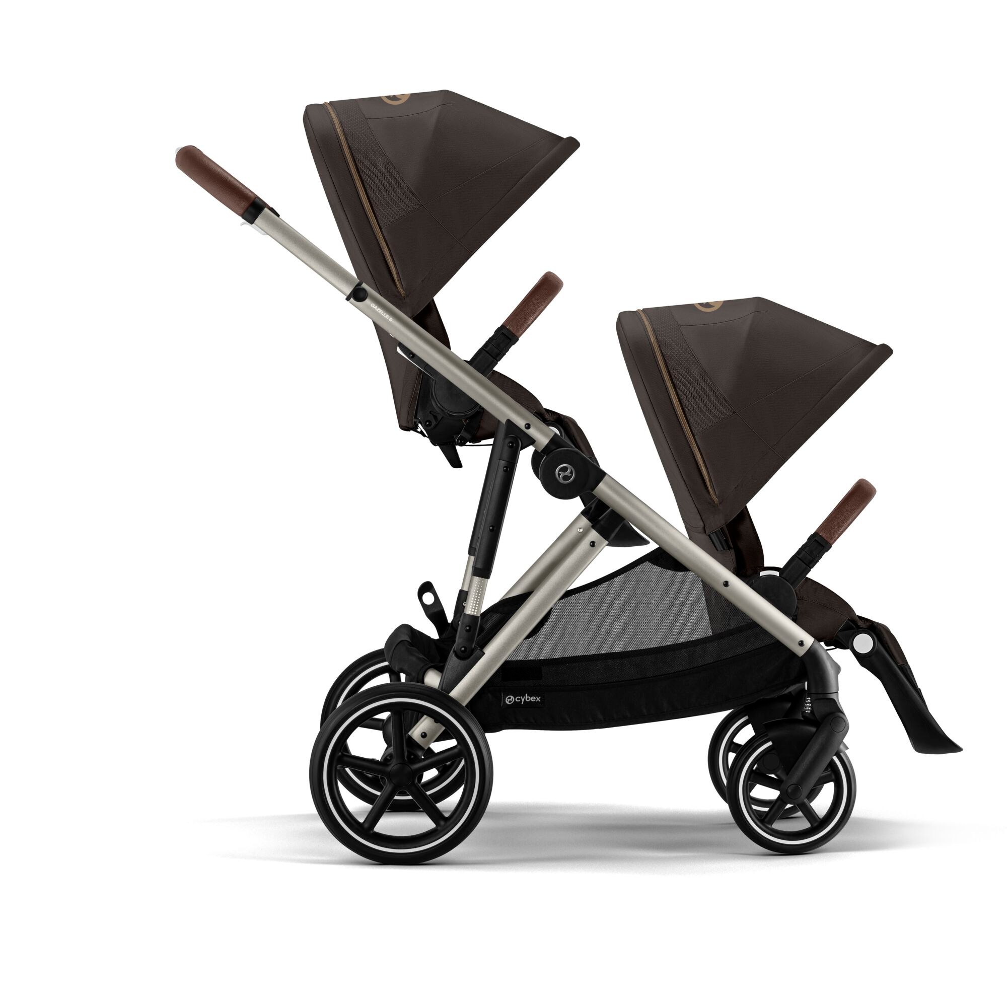 Kinderwagenaufsätze, cybex, Braun – Produktansicht