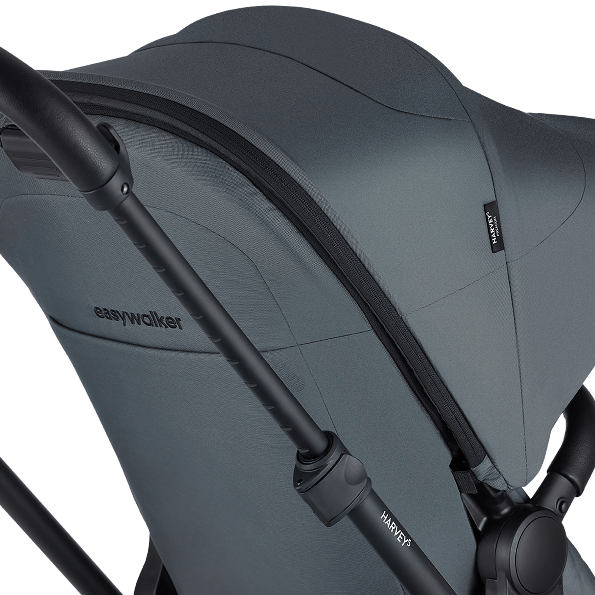 Kombi-Kinderwagen, easywalker, Grau – Produktansicht