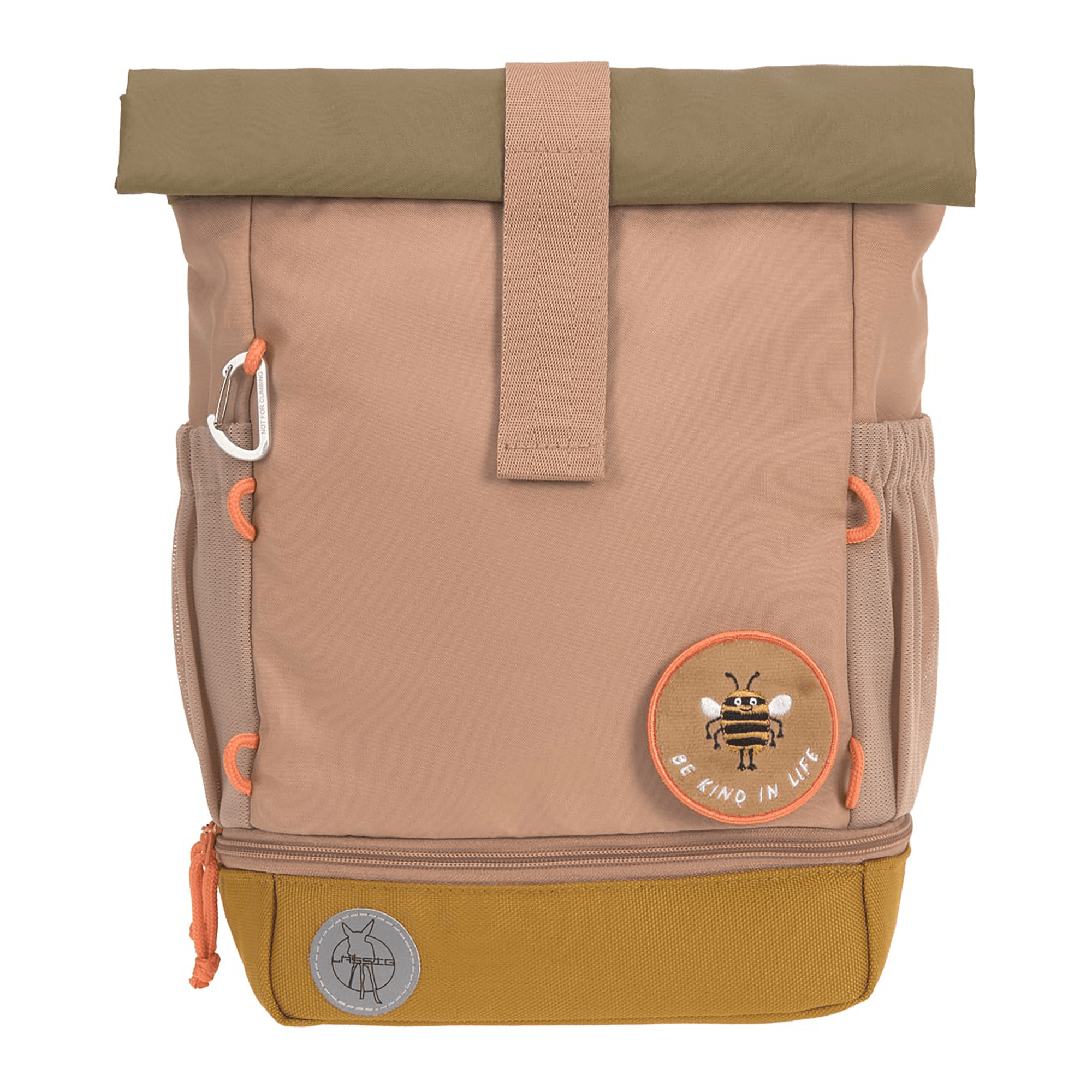 Kinderrucksäcke, LÄSSIG, Braun – Produktansicht