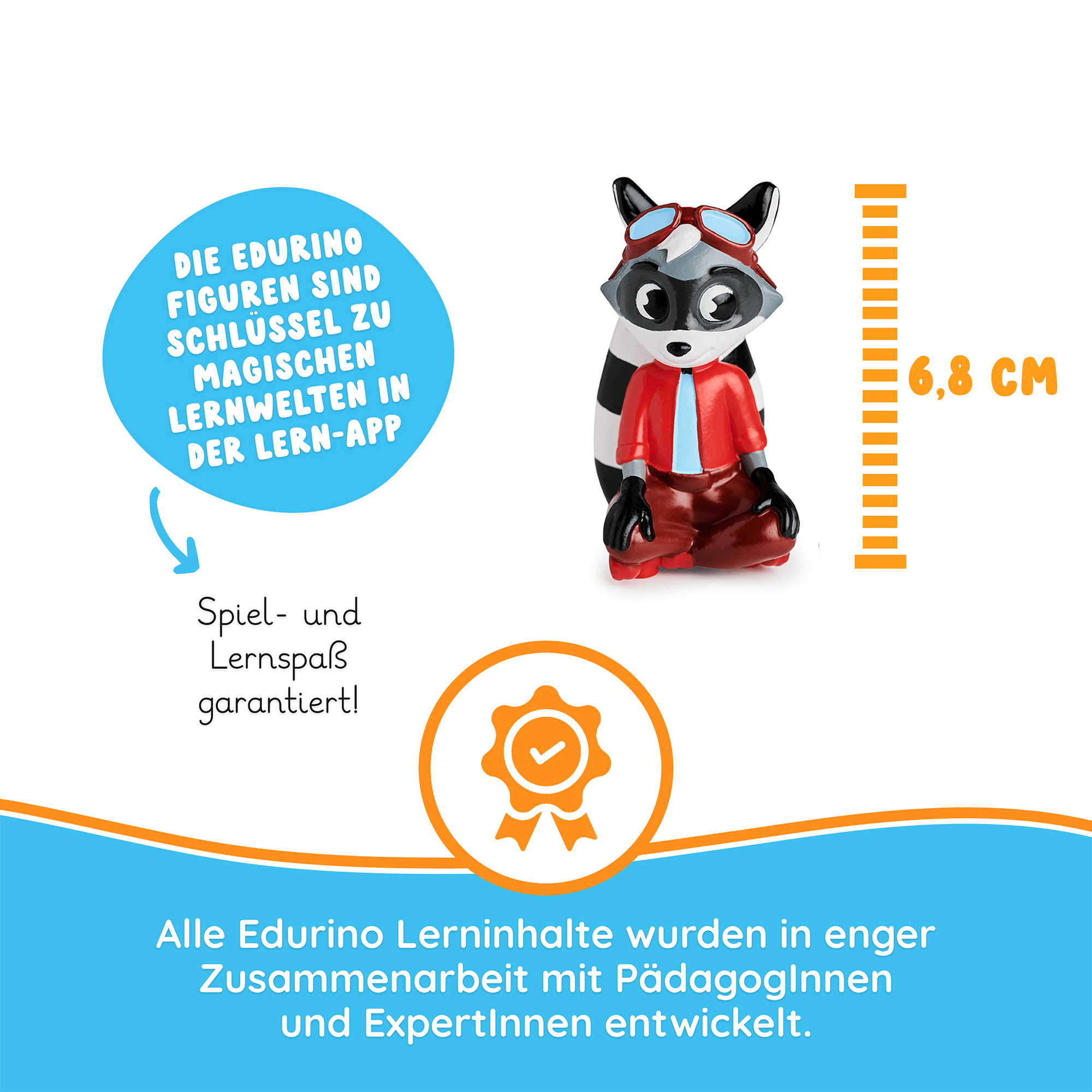 Spielfiguren, EDURINO, Mehrfarbig – Produktansicht