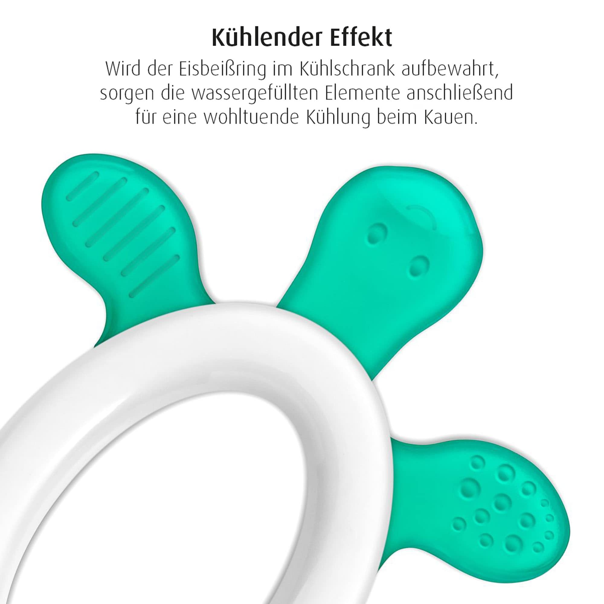 Beißringe, reer, Weiß – Produktansicht