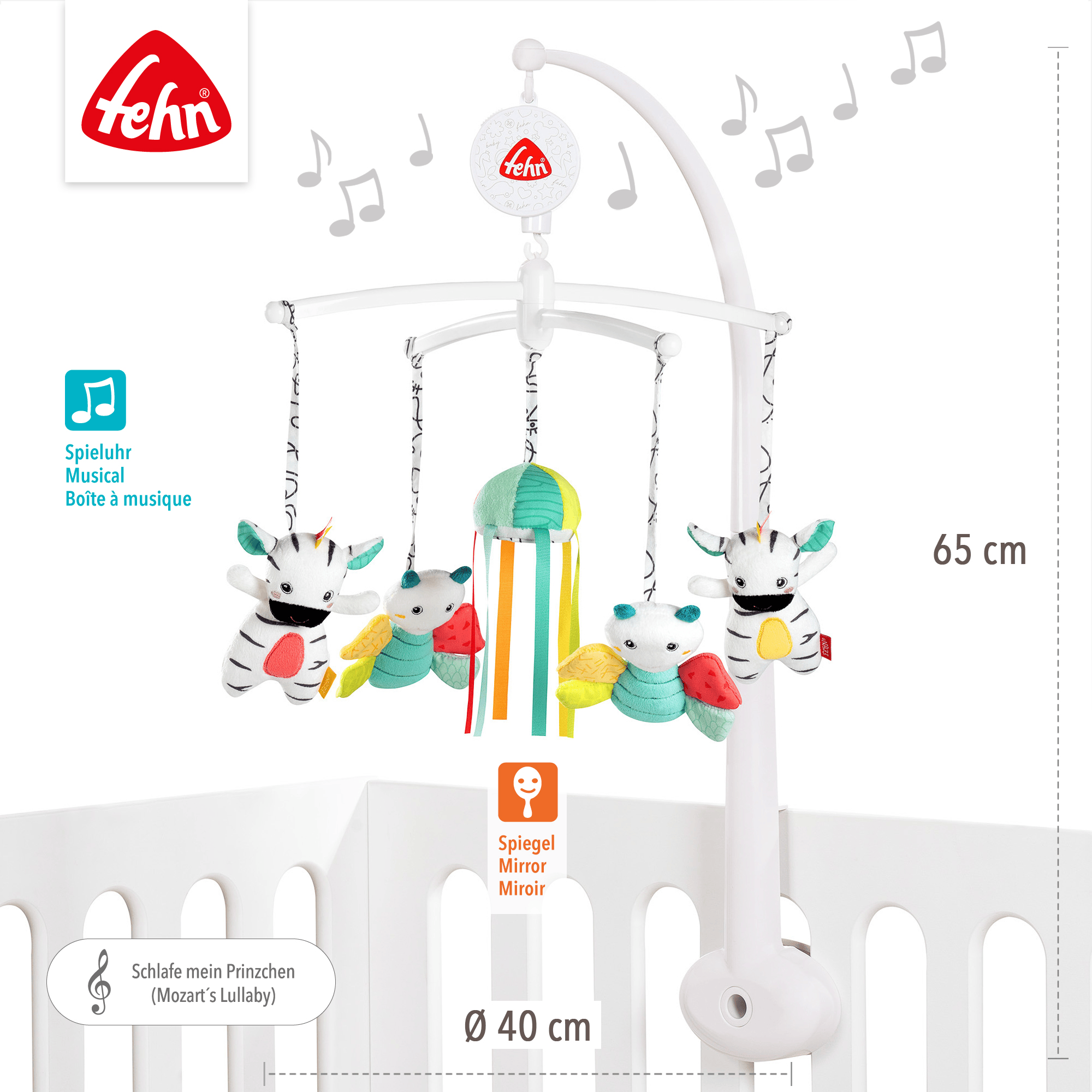 Mobilés, fehn, Mehrfarbig – Produktansicht