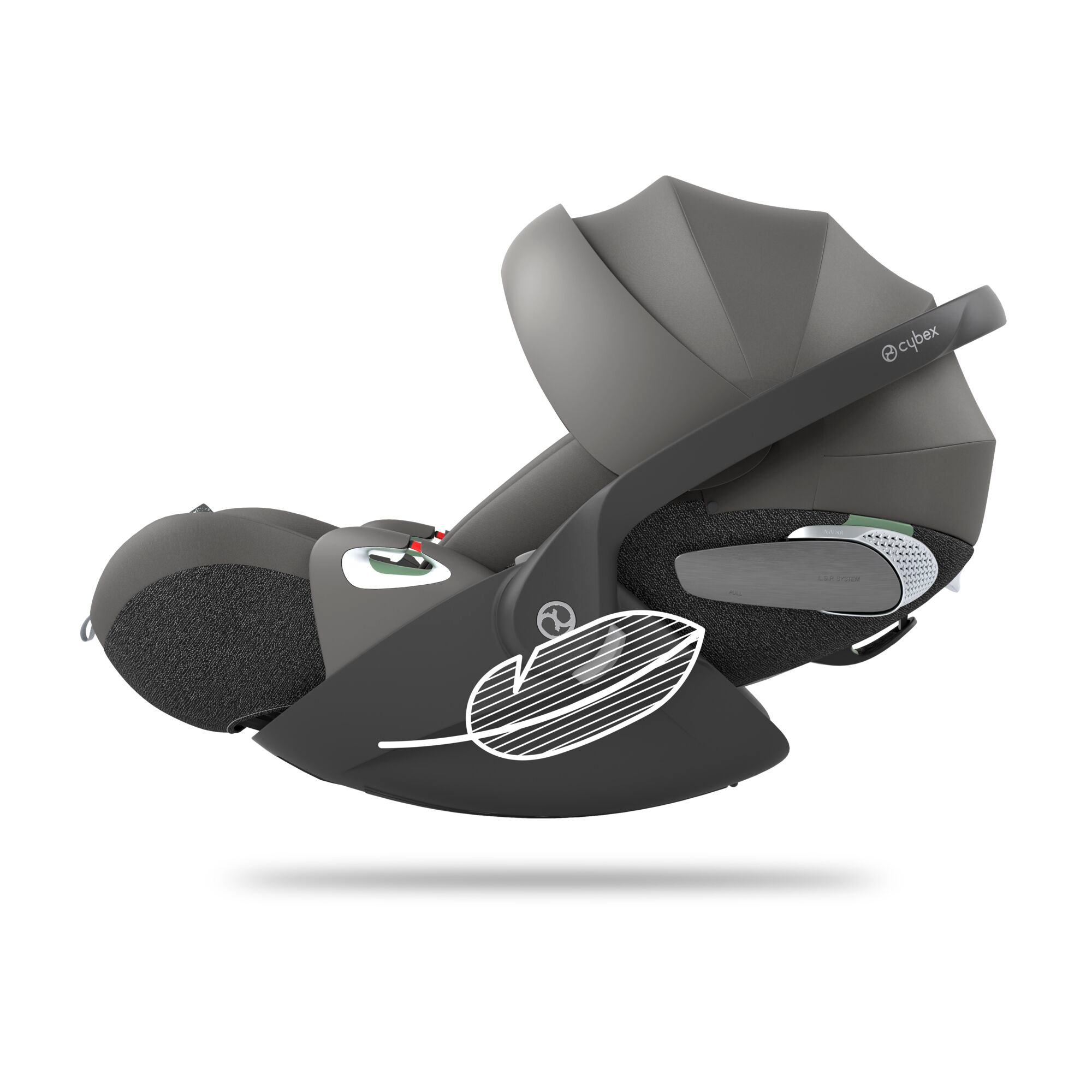Babyschalen 0-13 kg, Gruppe 0+, cybex PLATINUM, Grau – Produktansicht