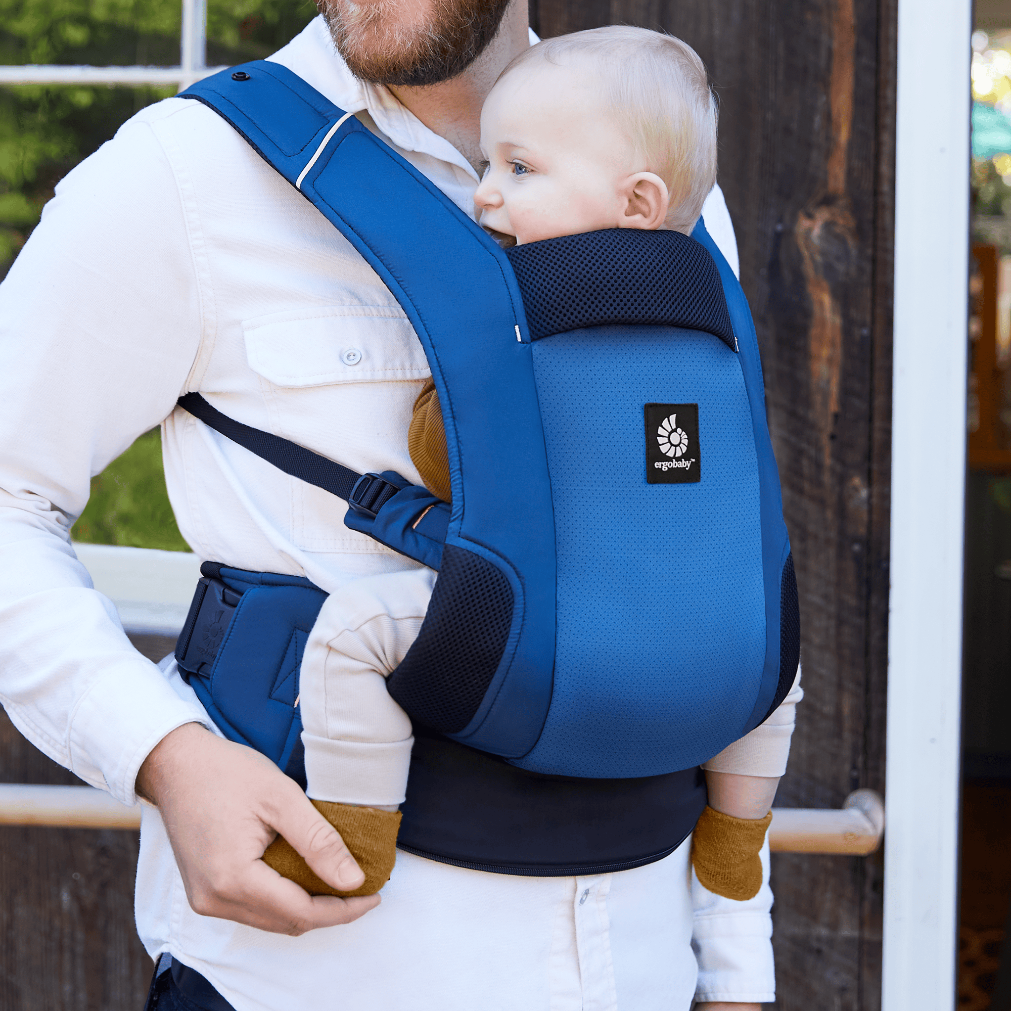 Babytragen, ERGObaby, Blau – Produktansicht