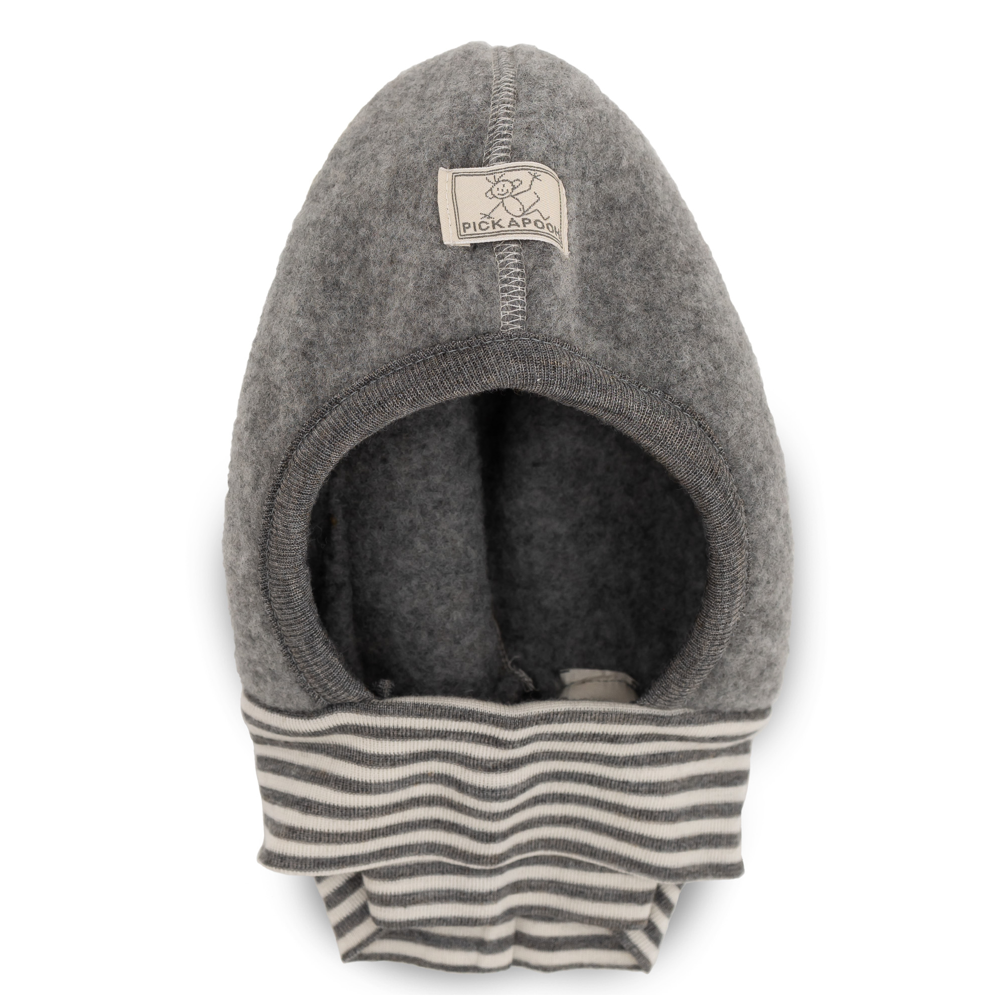 Wollfleece Mützen, PICKAPOOH, Grau – Produktansicht