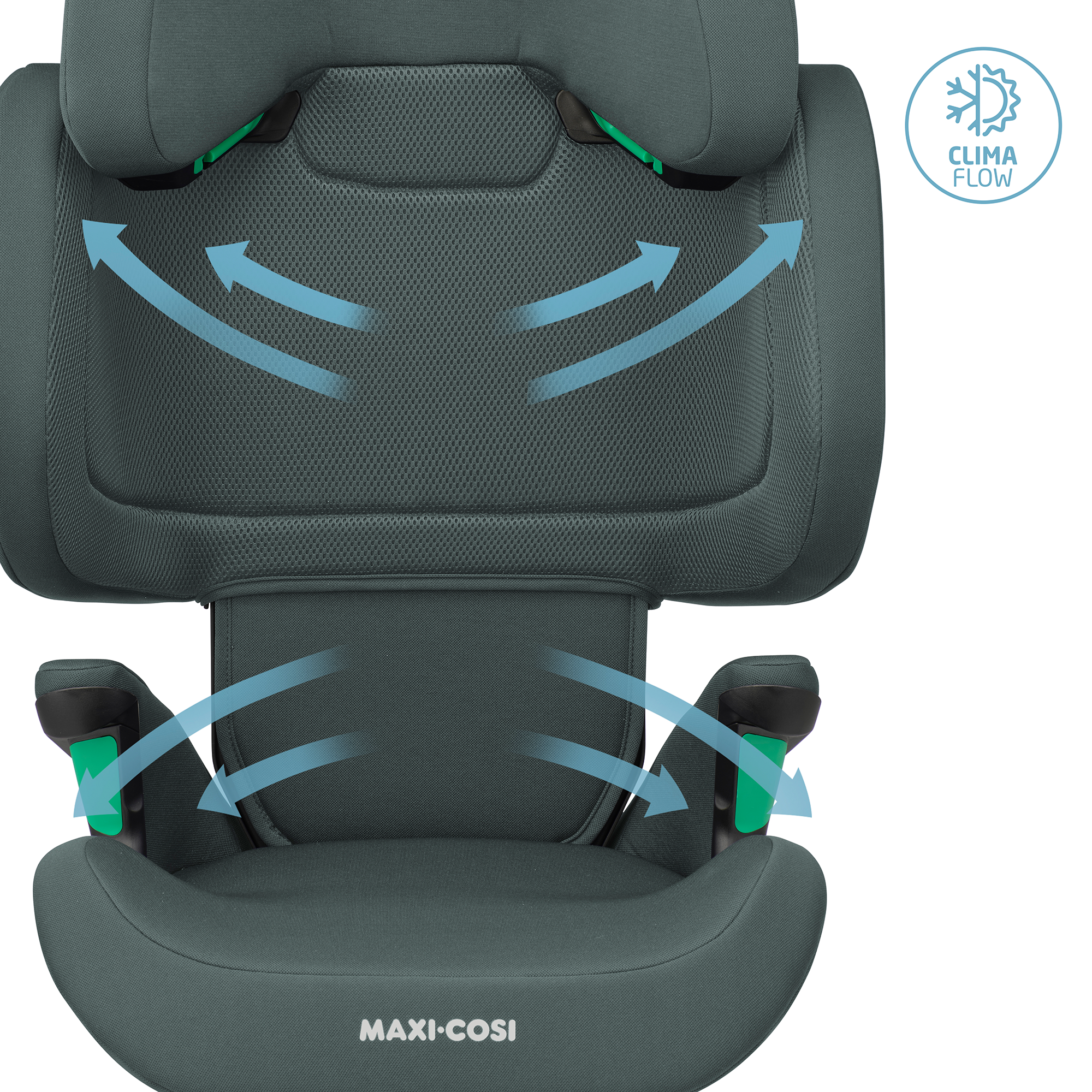 Kindersitze 15-36 kg, Gruppe 2/3, MAXI-COSI, Grau – Produktansicht