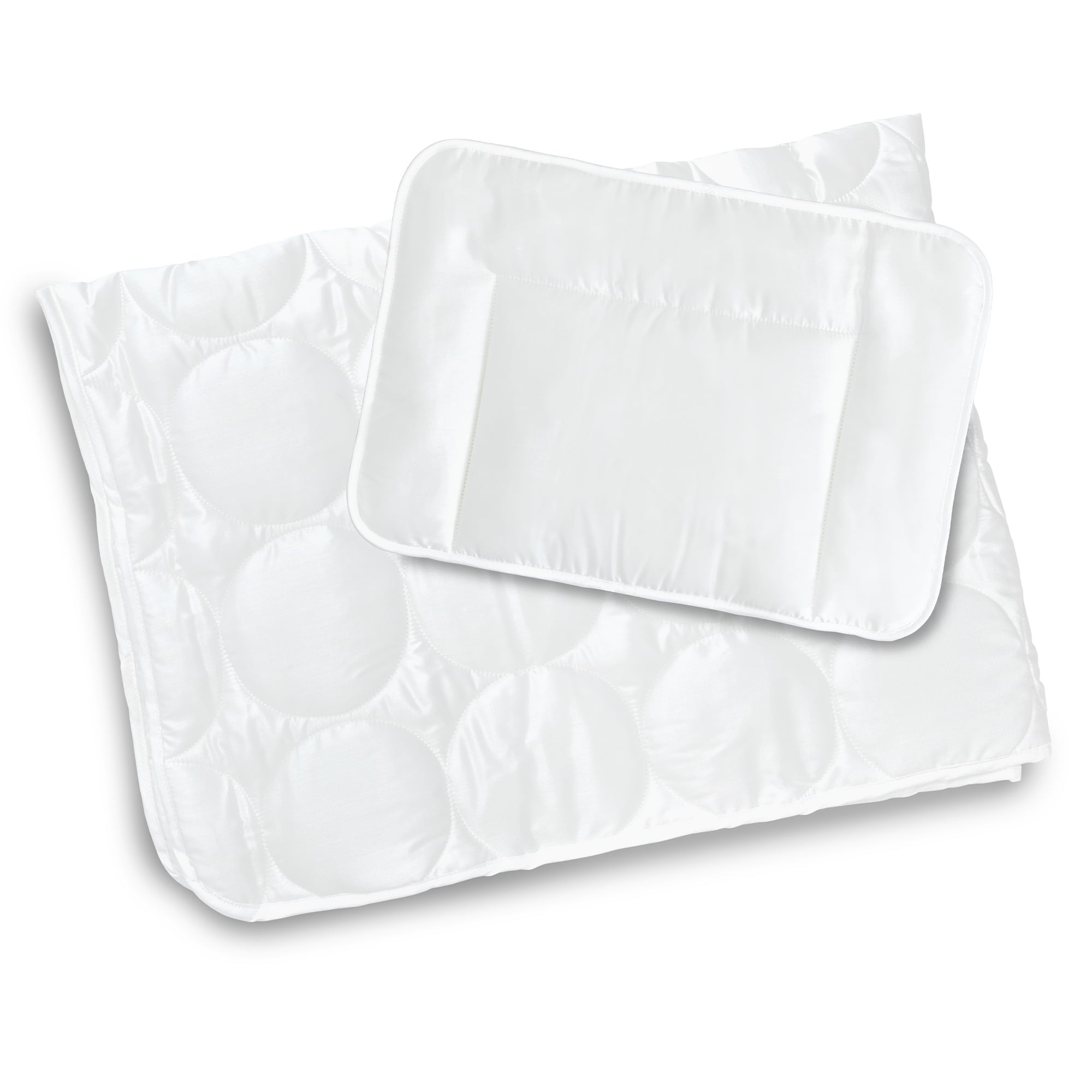 Bettdecken & Kissen, Träumeland, Weiß – Besonderheit: Set mit Decke 100 x 135 cm