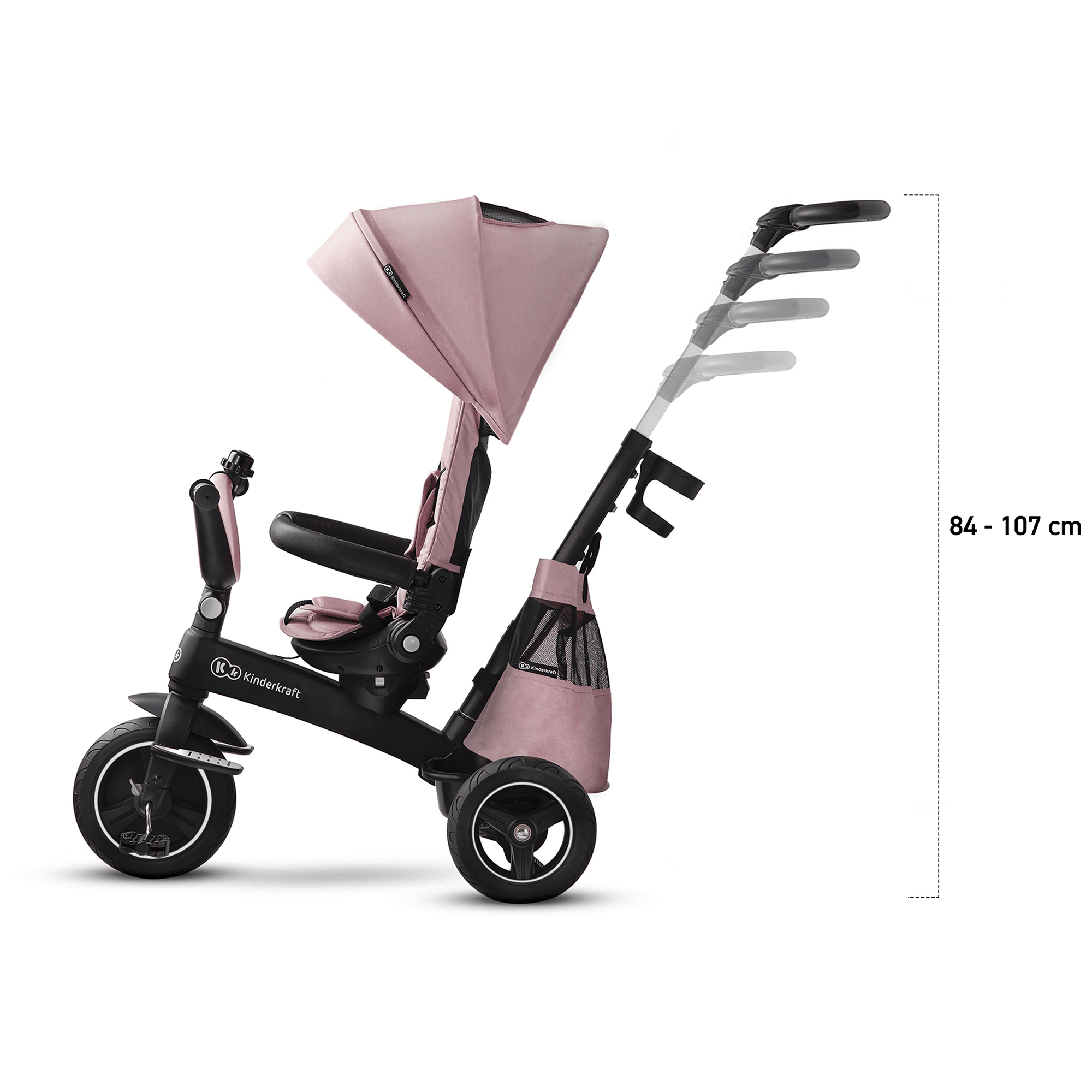 Dreiräder, Kinderkraft, Pink – Produktansicht