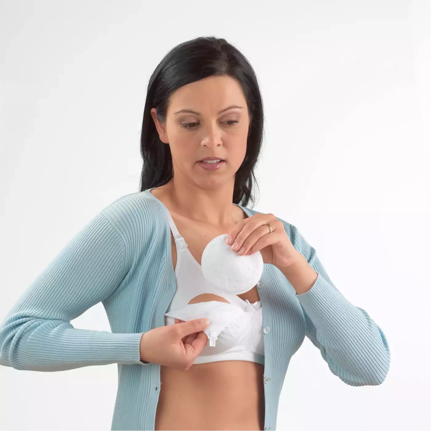 Stilleinlagen, medela, Weiß – Besonderheit: äußerst dünn für diskretes Tragen