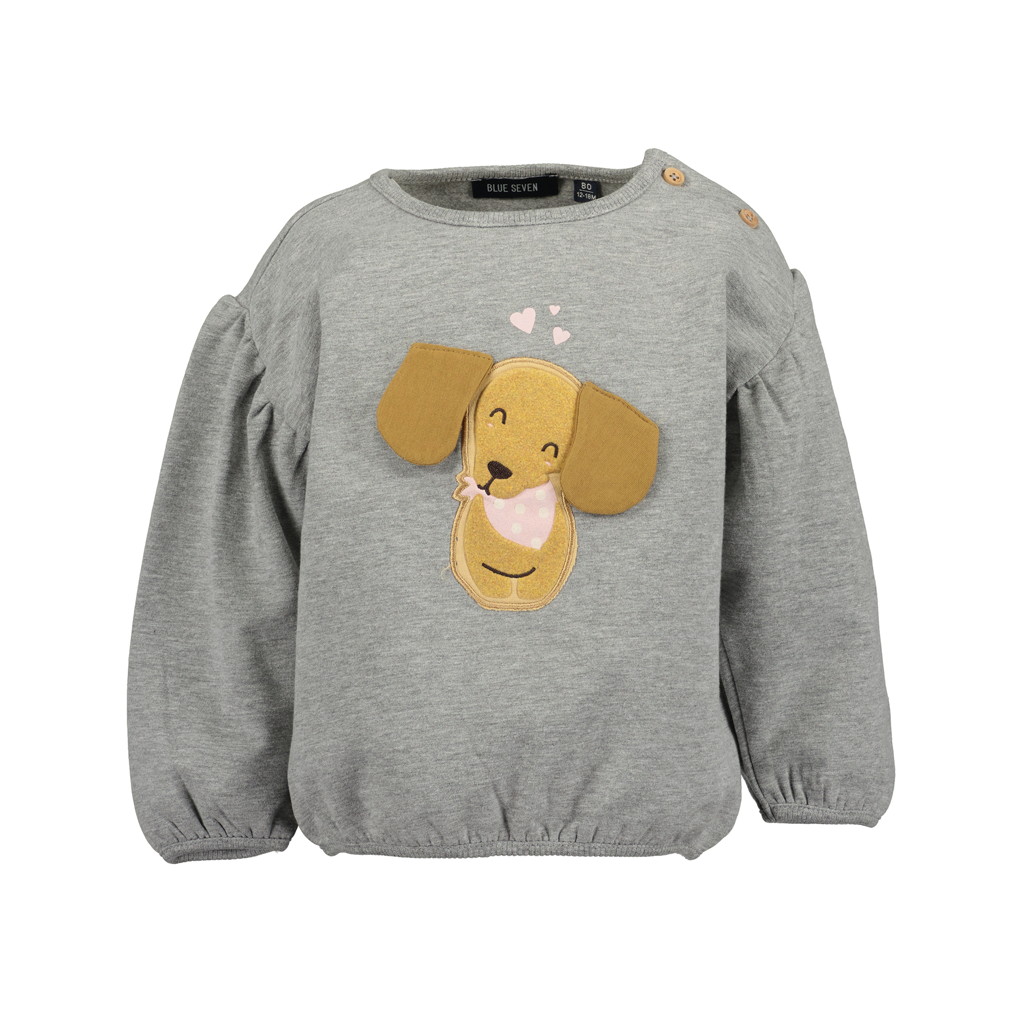 Pullover & Sweatshirts, blue seven, Grau – Produktansicht