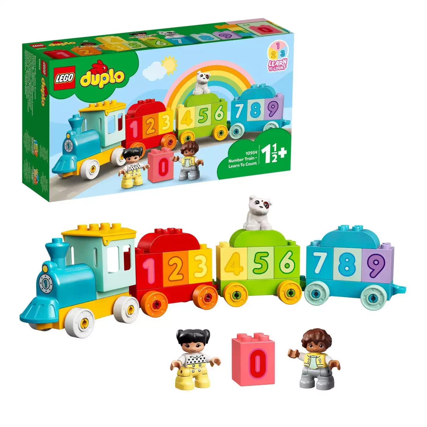 Konstruktionsspielzeug, LEGO duplo, Mehrfarbig – Produktansicht