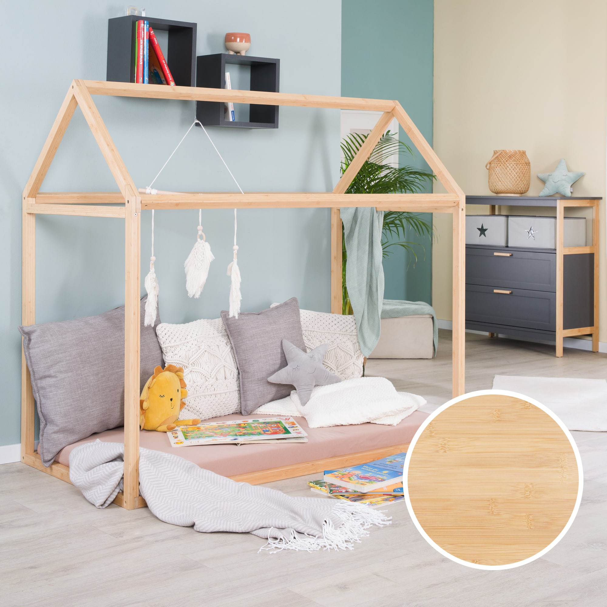 Hausbett, roba, Beige – Produktansicht