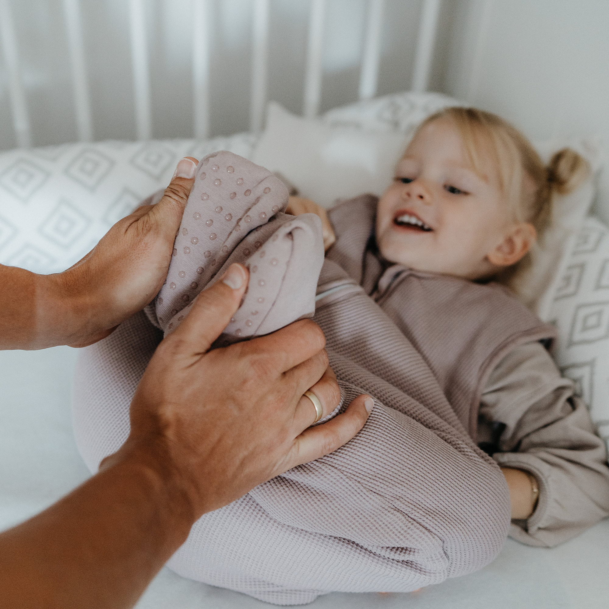 Ganzjahresschlafsäcke, Emma & Noah, Pink – Produktansicht