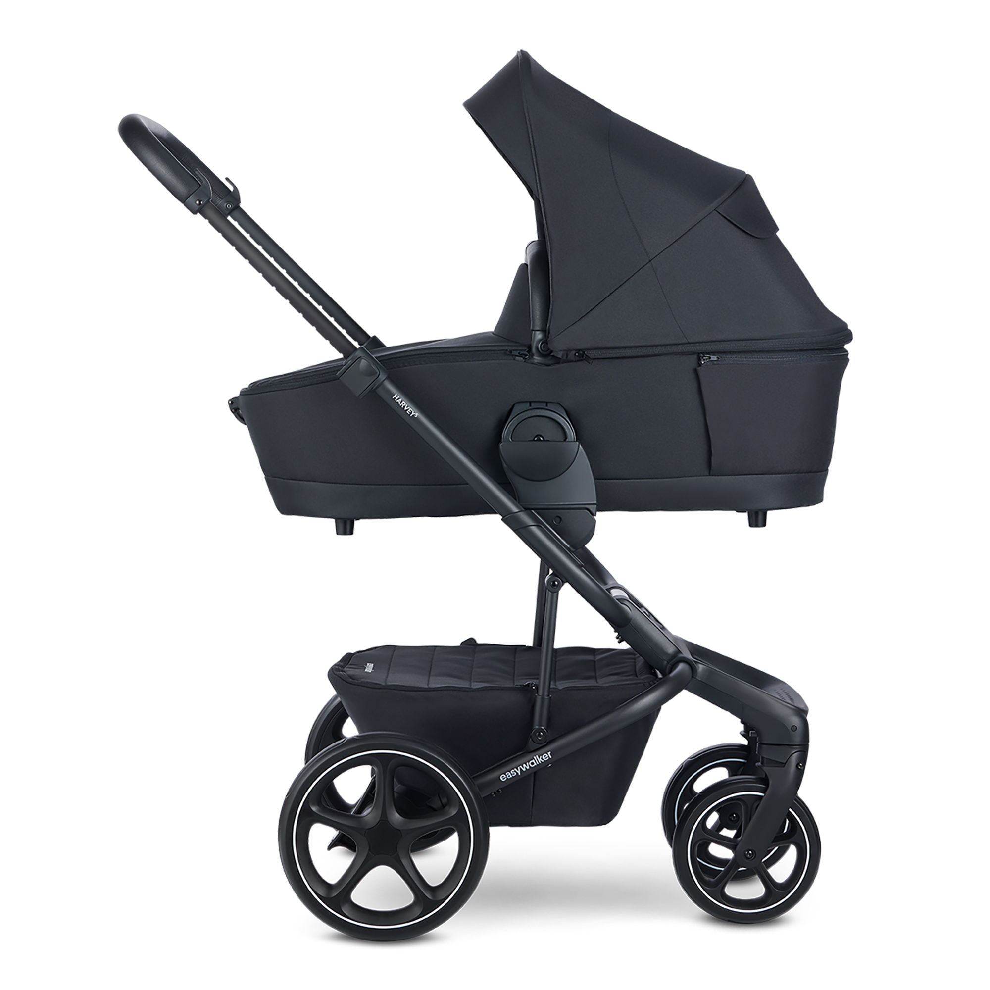 Kombi-Kinderwagen, easywalker, Grau – Produktansicht