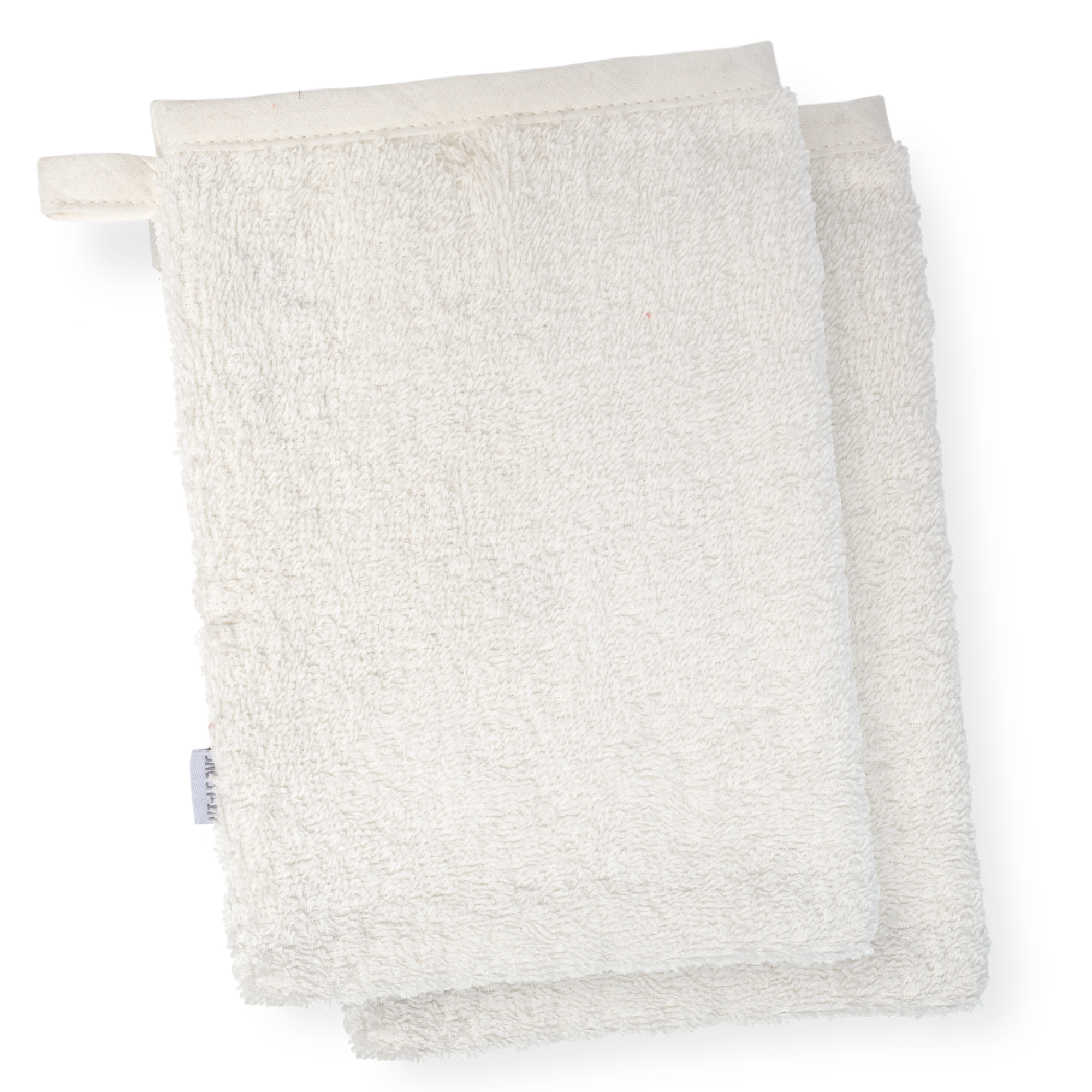 Waschlappen, LITTLE ONE, Weiß – Produktansicht