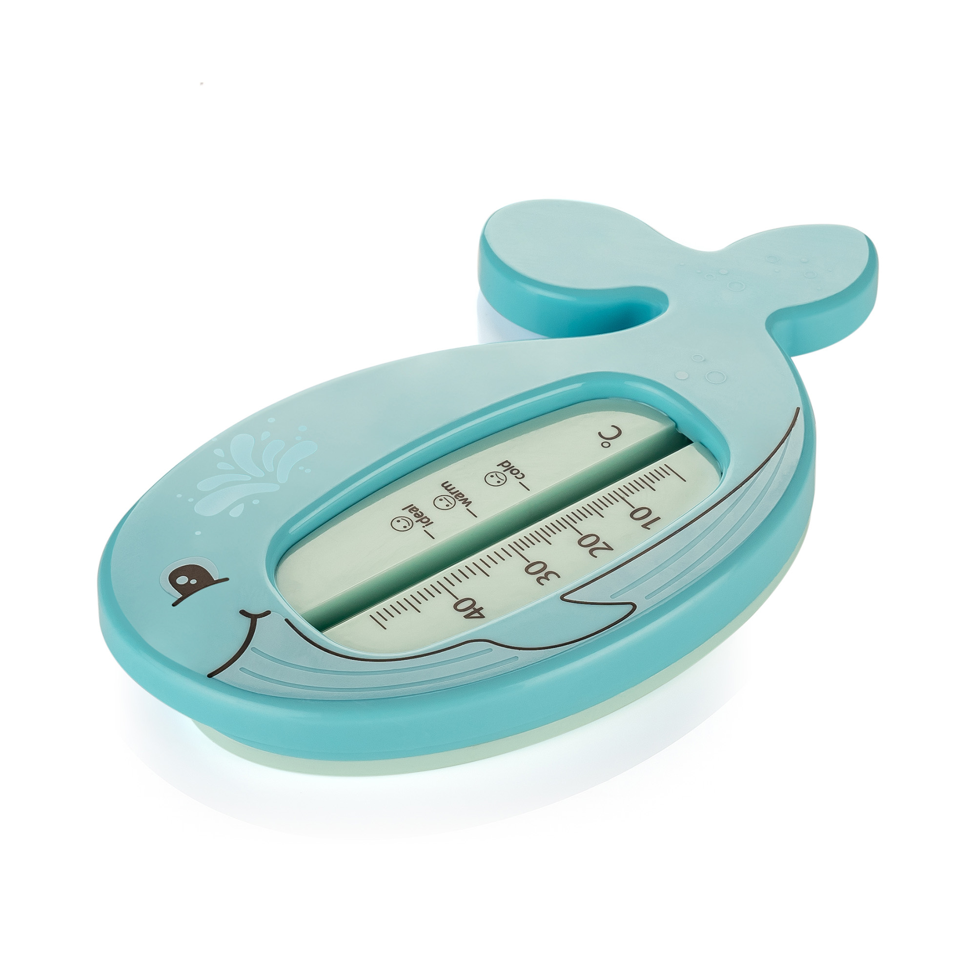 Badethermometer, reer, Blau – Produktansicht