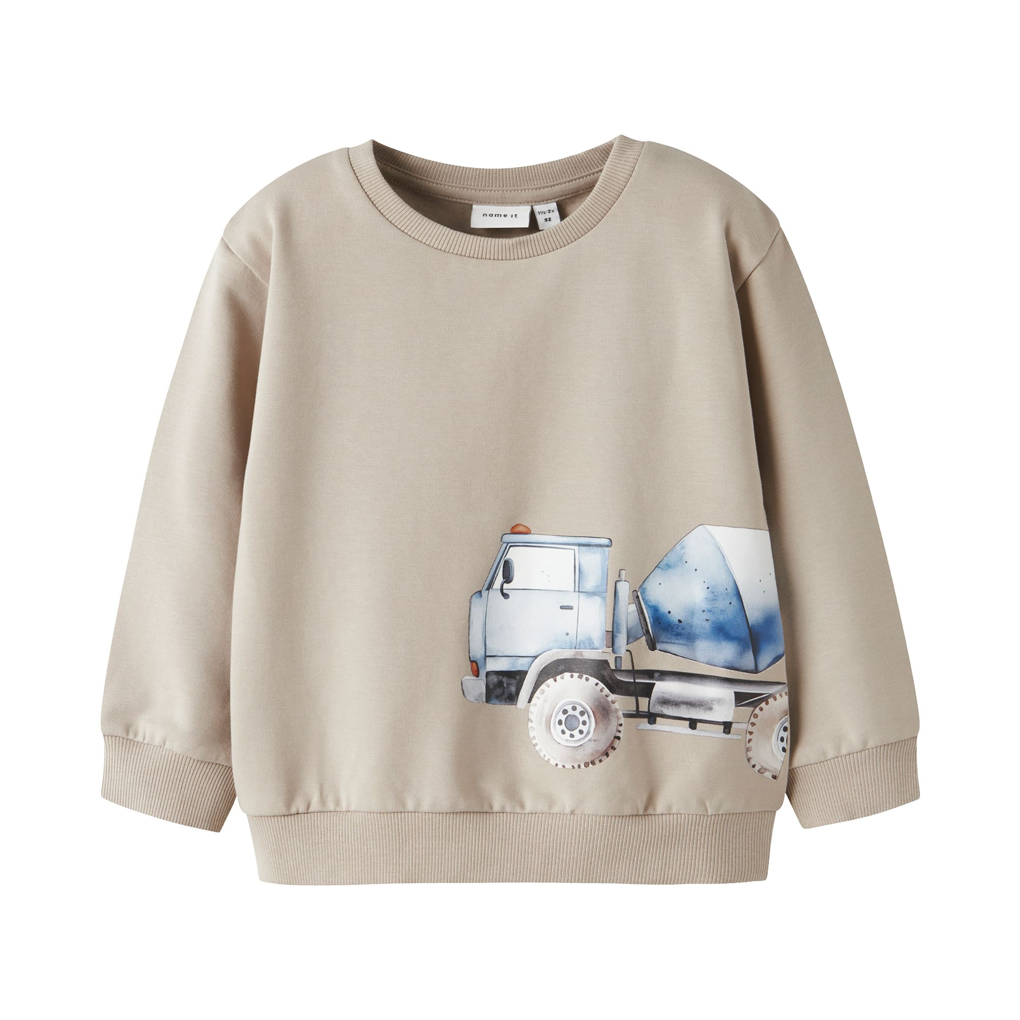 Langarmshirts, name it, Beige – Besonderheit: 95% Bio-Baumwolle