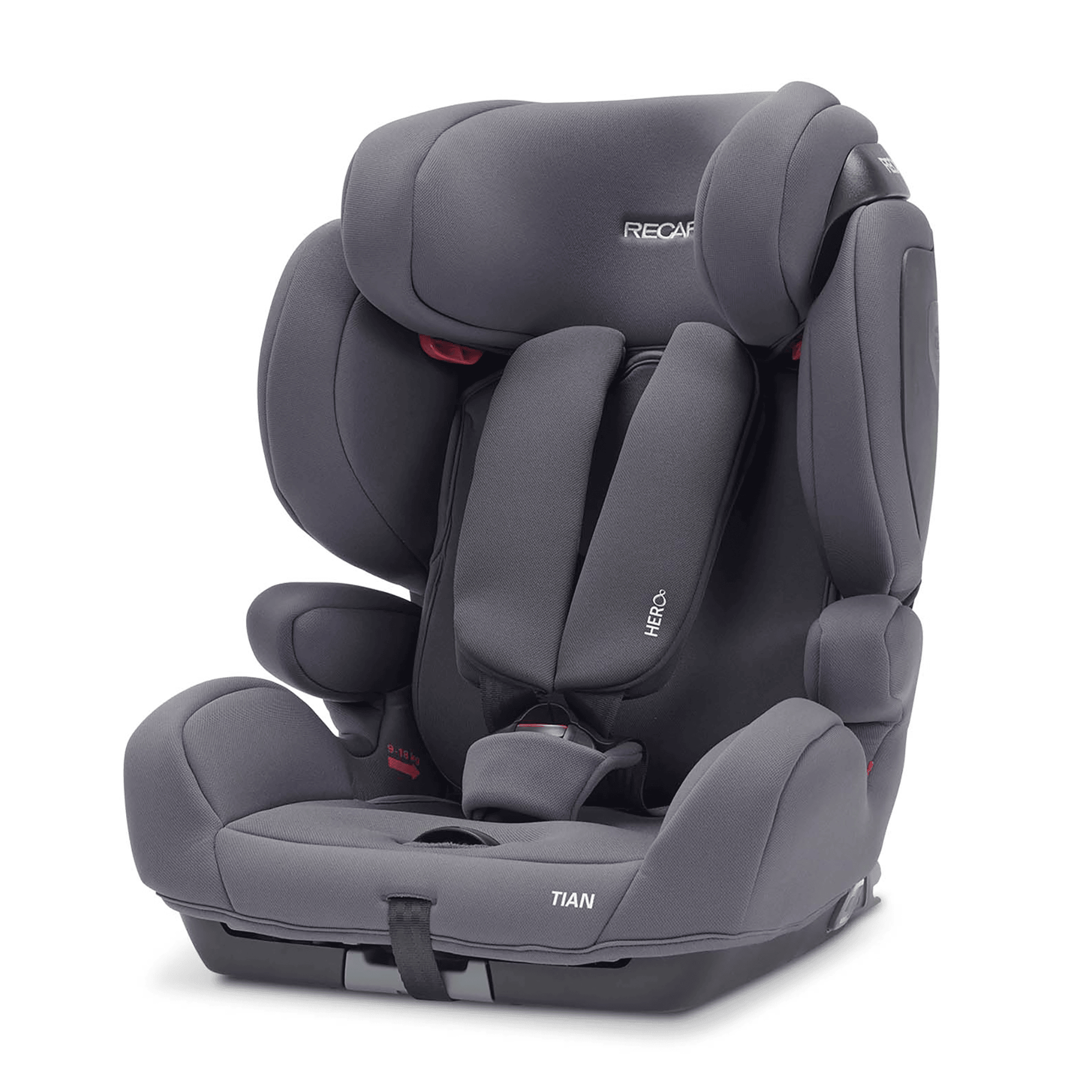Kindersitze 9-36 kg, Gruppe 1/2/3, RECARO – Produktansicht