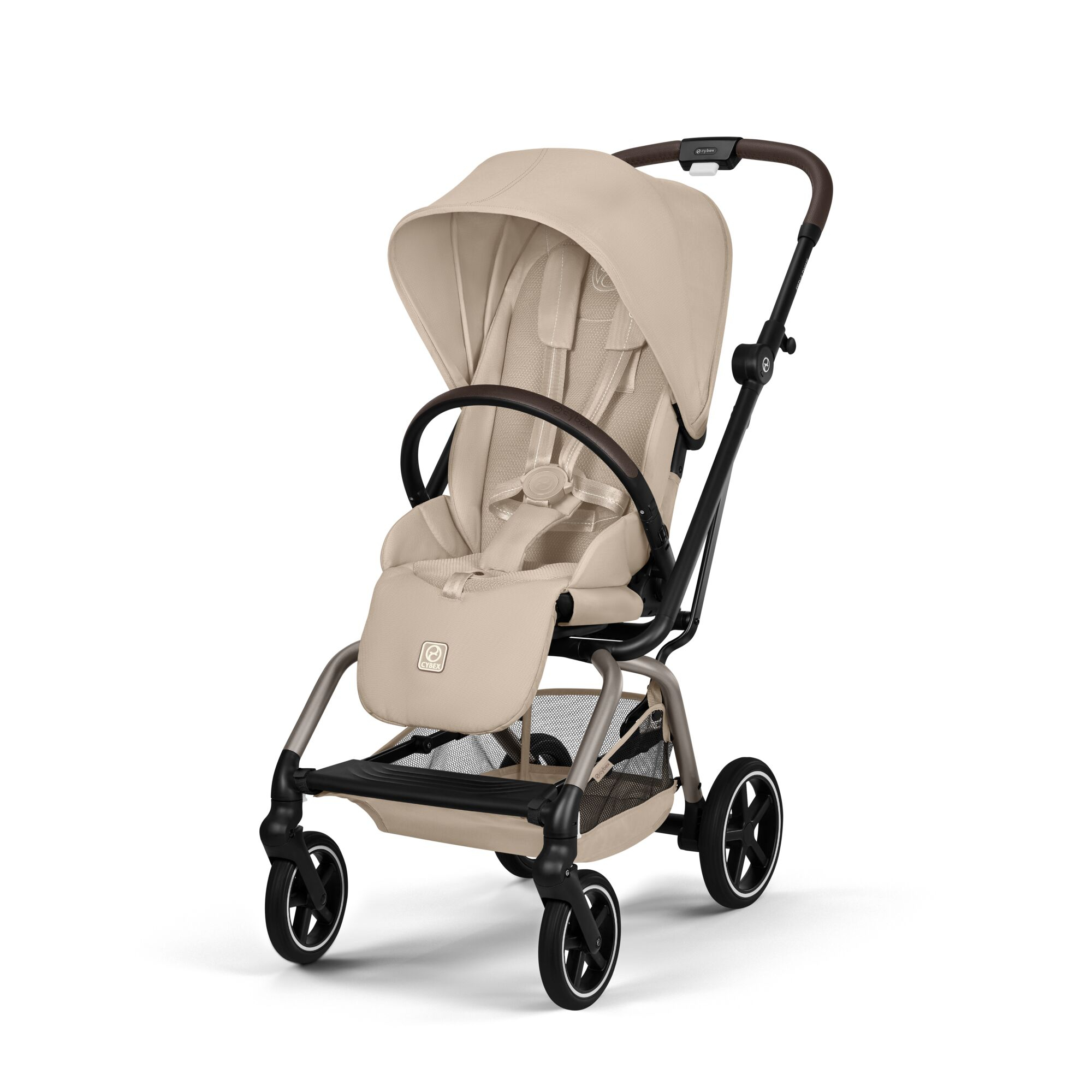 Buggys, cybex, Beige – Besonderheit: um 360° drehbare Sitzeinheit