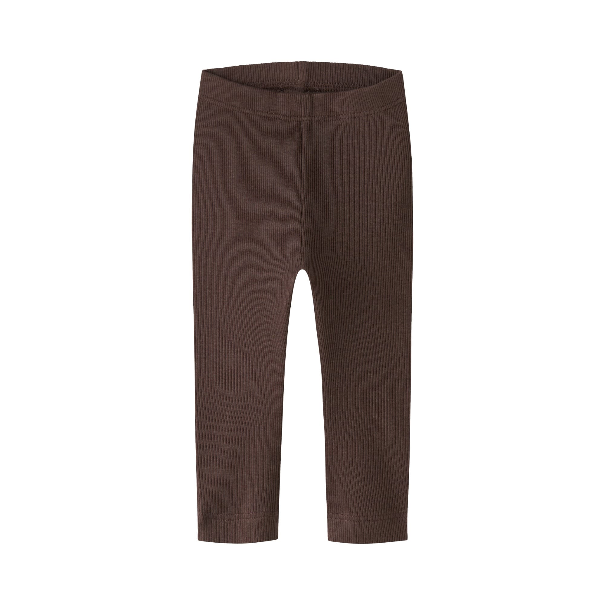 Leggings, name it, Braun – Besonderheit: aus 57% Baumwolle (mindestens 50% aus Bio-Baumwolle)