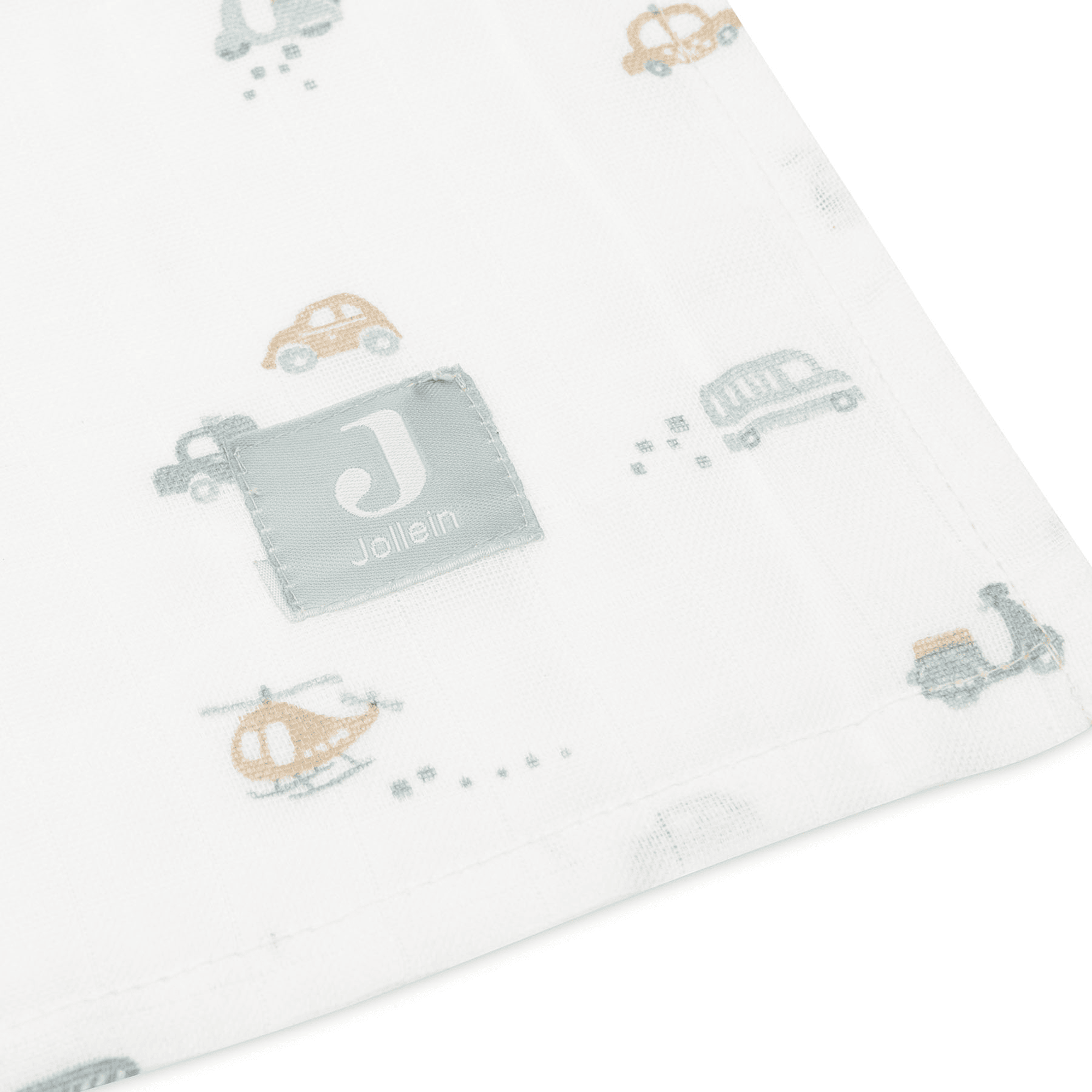 Mullwindeln, jollein, Weiß – Produktansicht