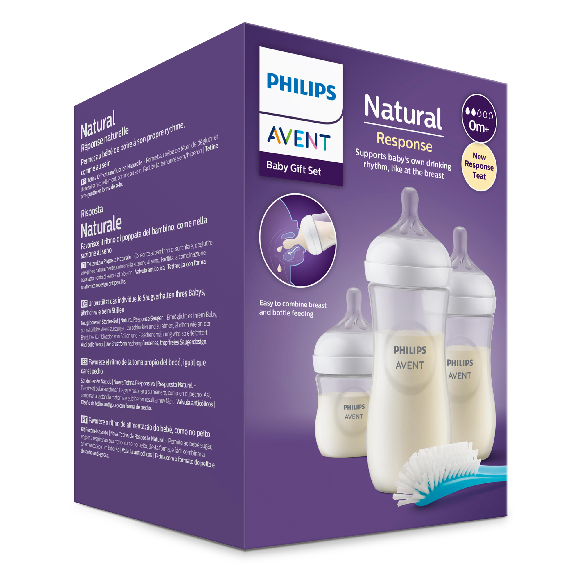 Babyfläschchen, PHILIPS AVENT, Transparent – Produktansicht