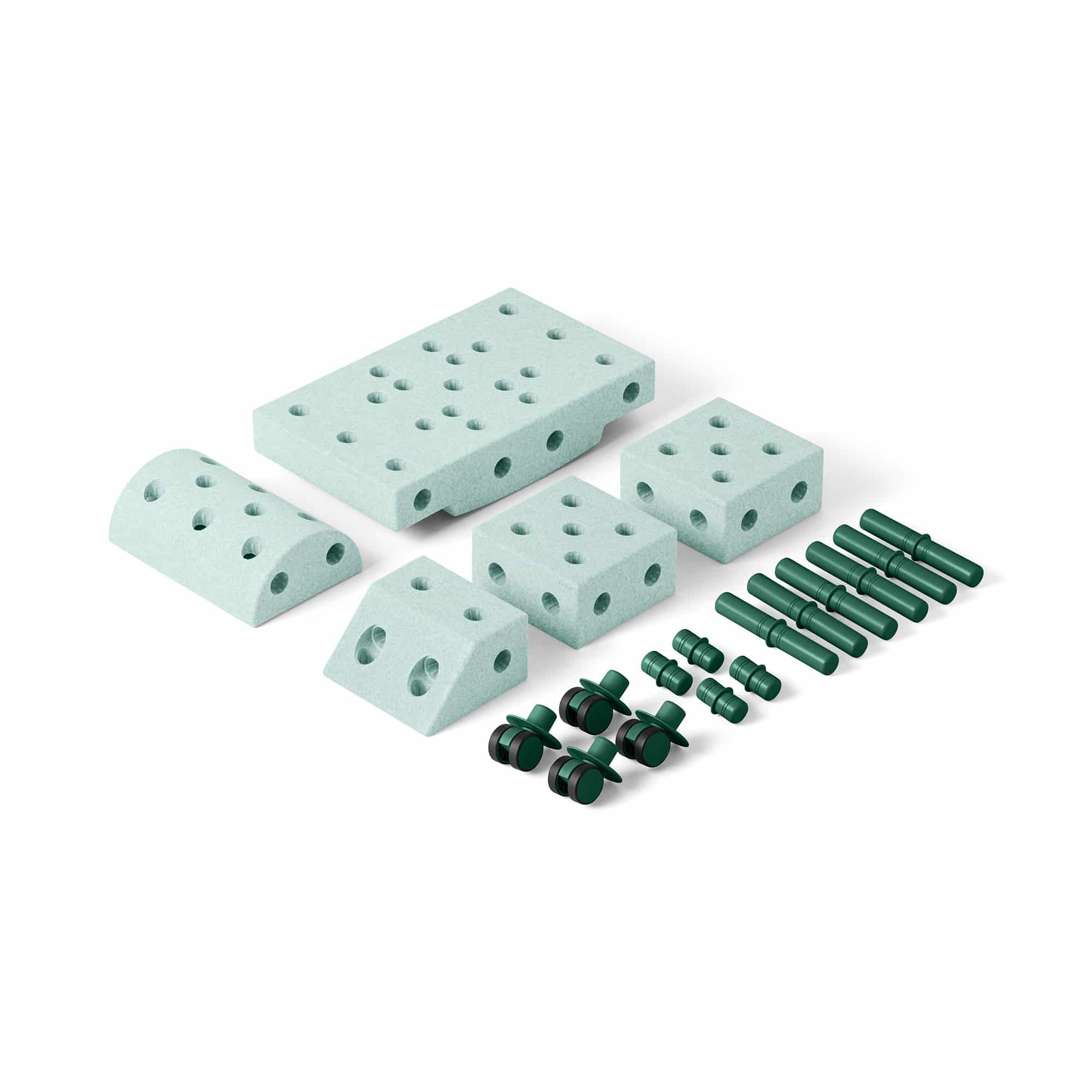 Lernspielzeug, MODU, Grün – Produktansicht