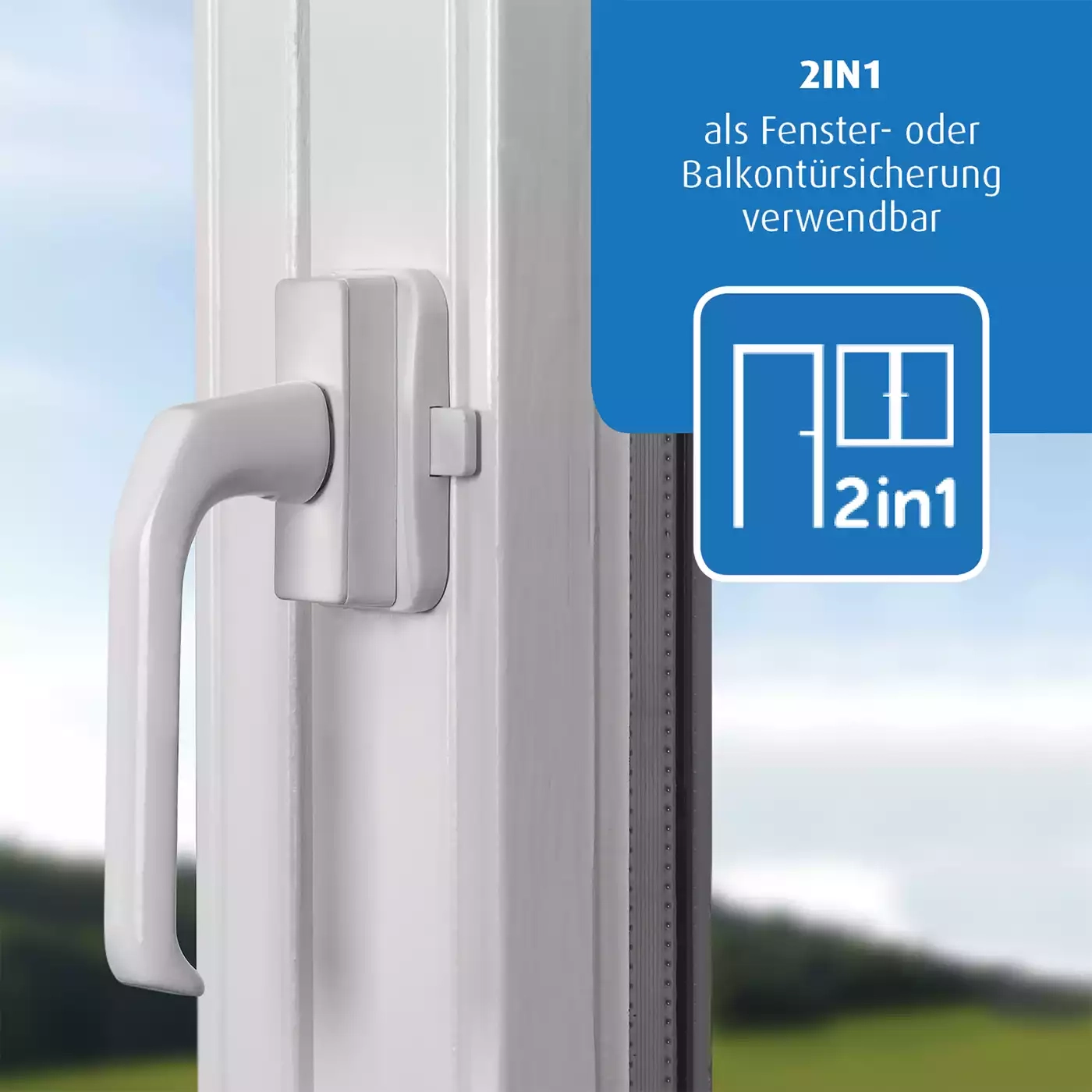 Kindersicherung, reer, Weiß – Produktansicht