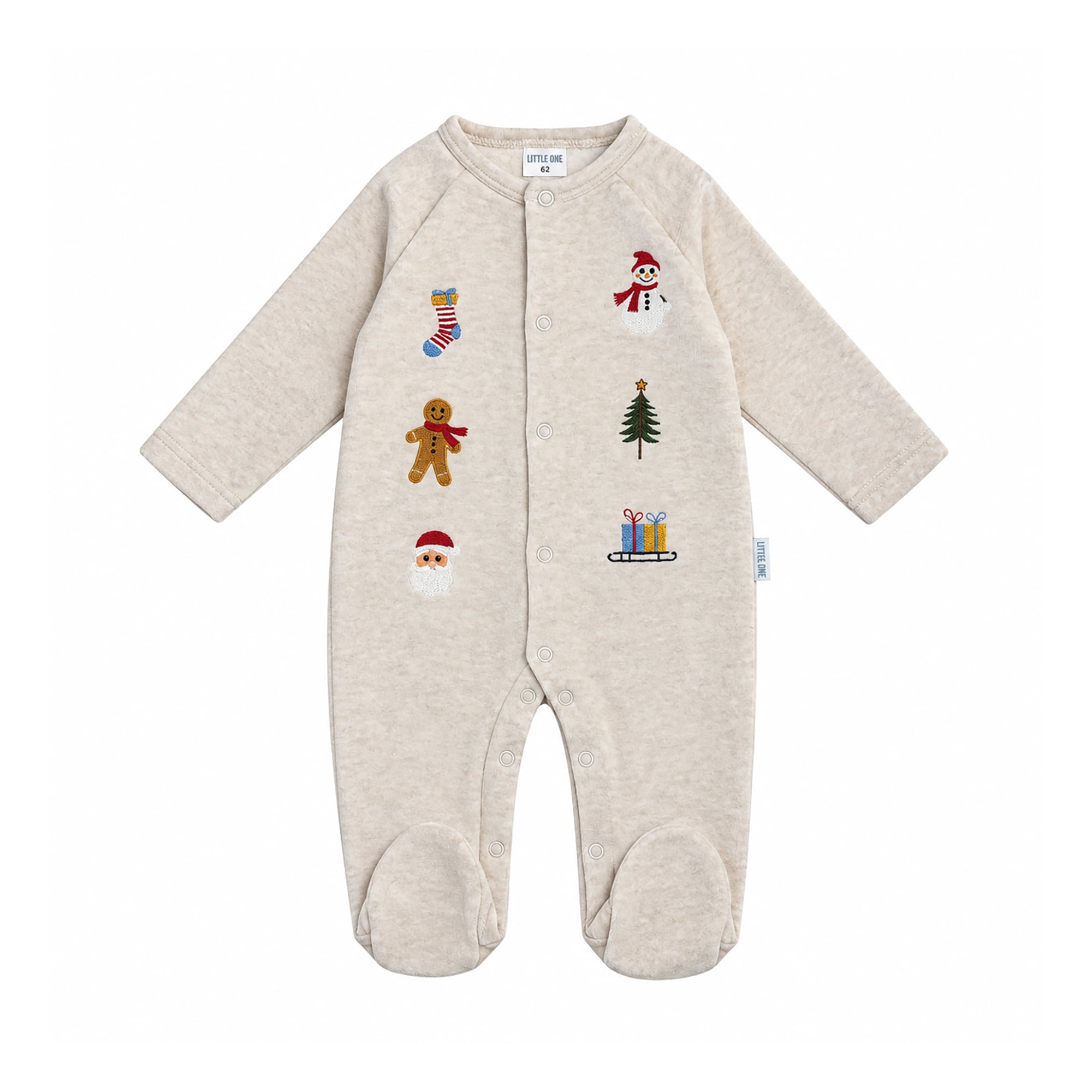 Strampler, LITTLE ONE, Beige – Produktansicht