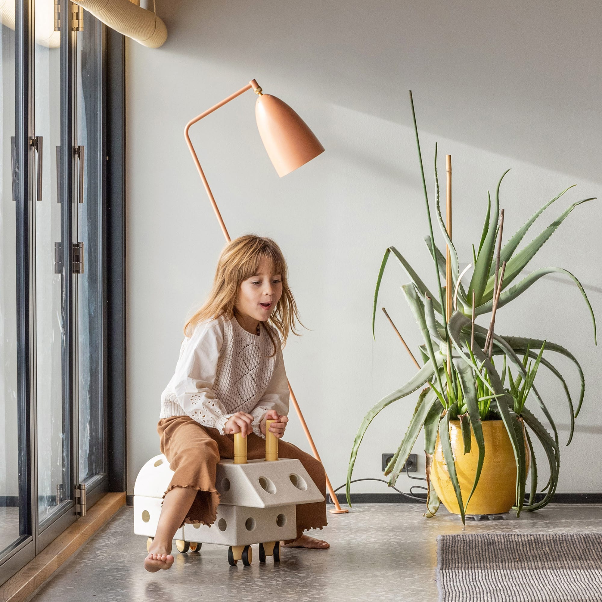 Schaumstoff Bausteine, MODU, Beige – Produktansicht