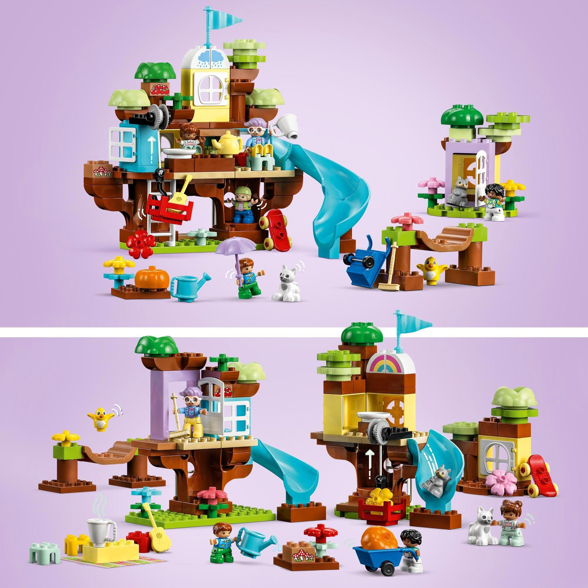 3-in-1-Baumhaus LEGO duplo Mehrfarbig 2000585641306 2