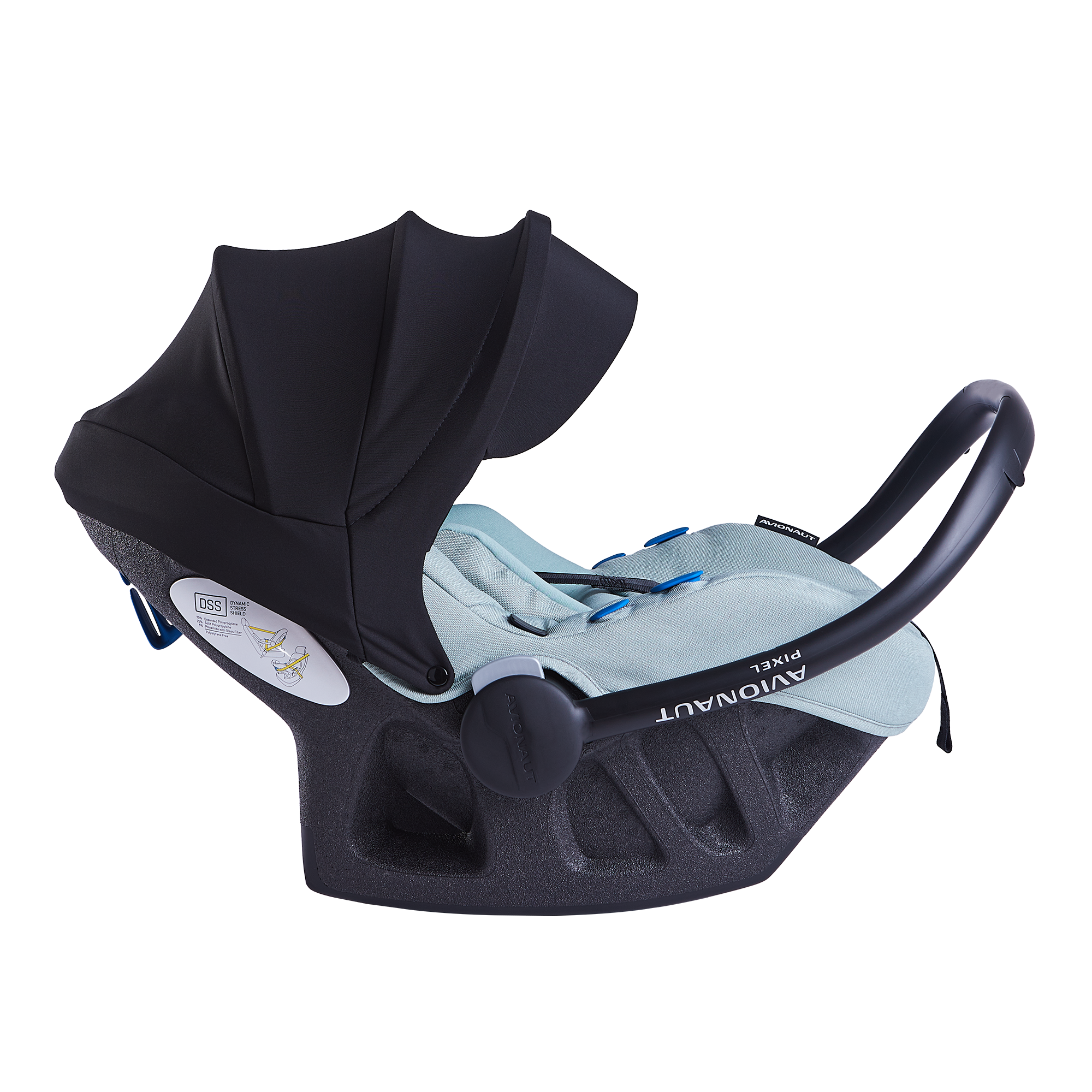 Babyschalen 0-13 kg, Gruppe 0+, AVIONAUT – Produktansicht