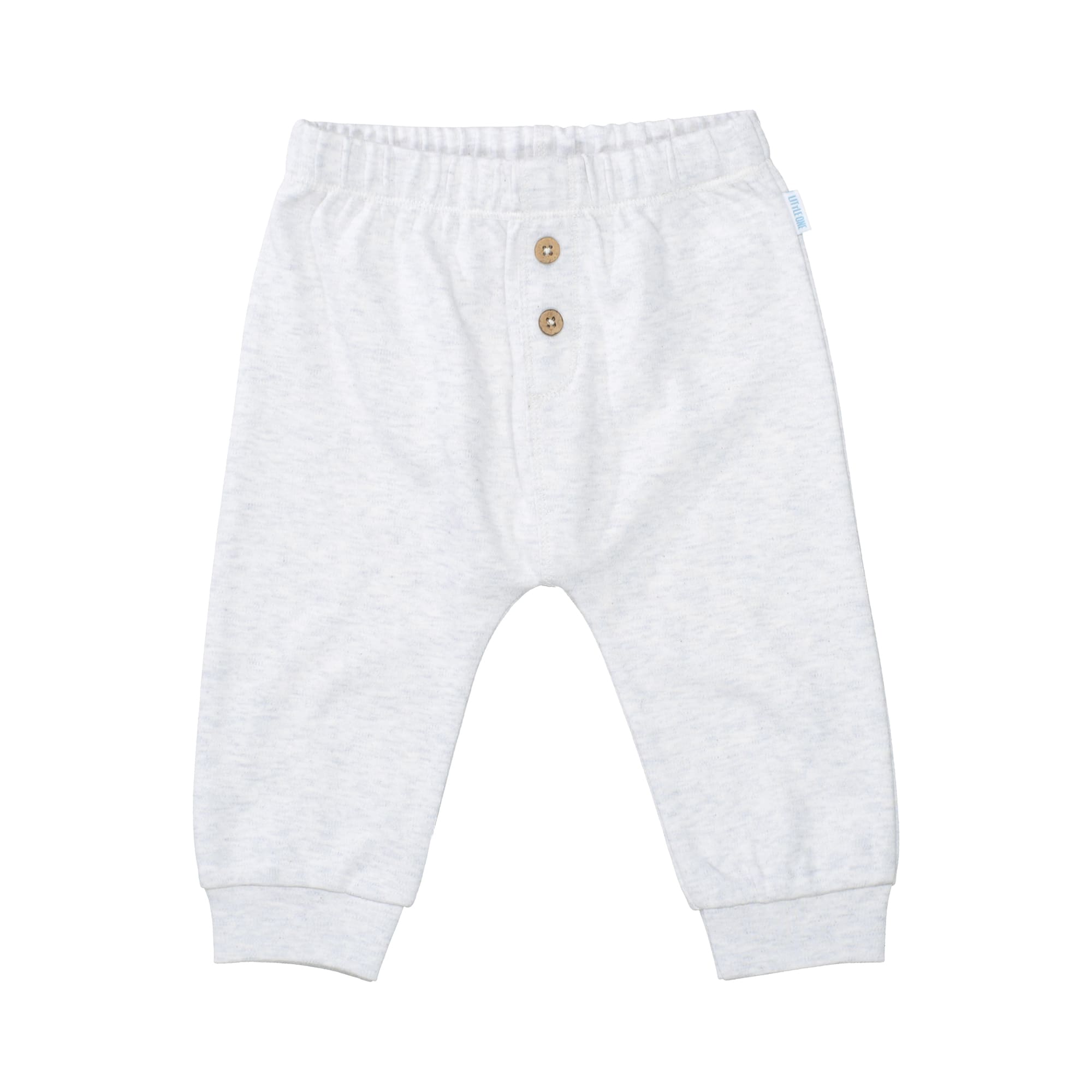 Jogginghosen, LITTLE ONE, Grau – Besonderheit: aus 100% Bio-Baumwolle