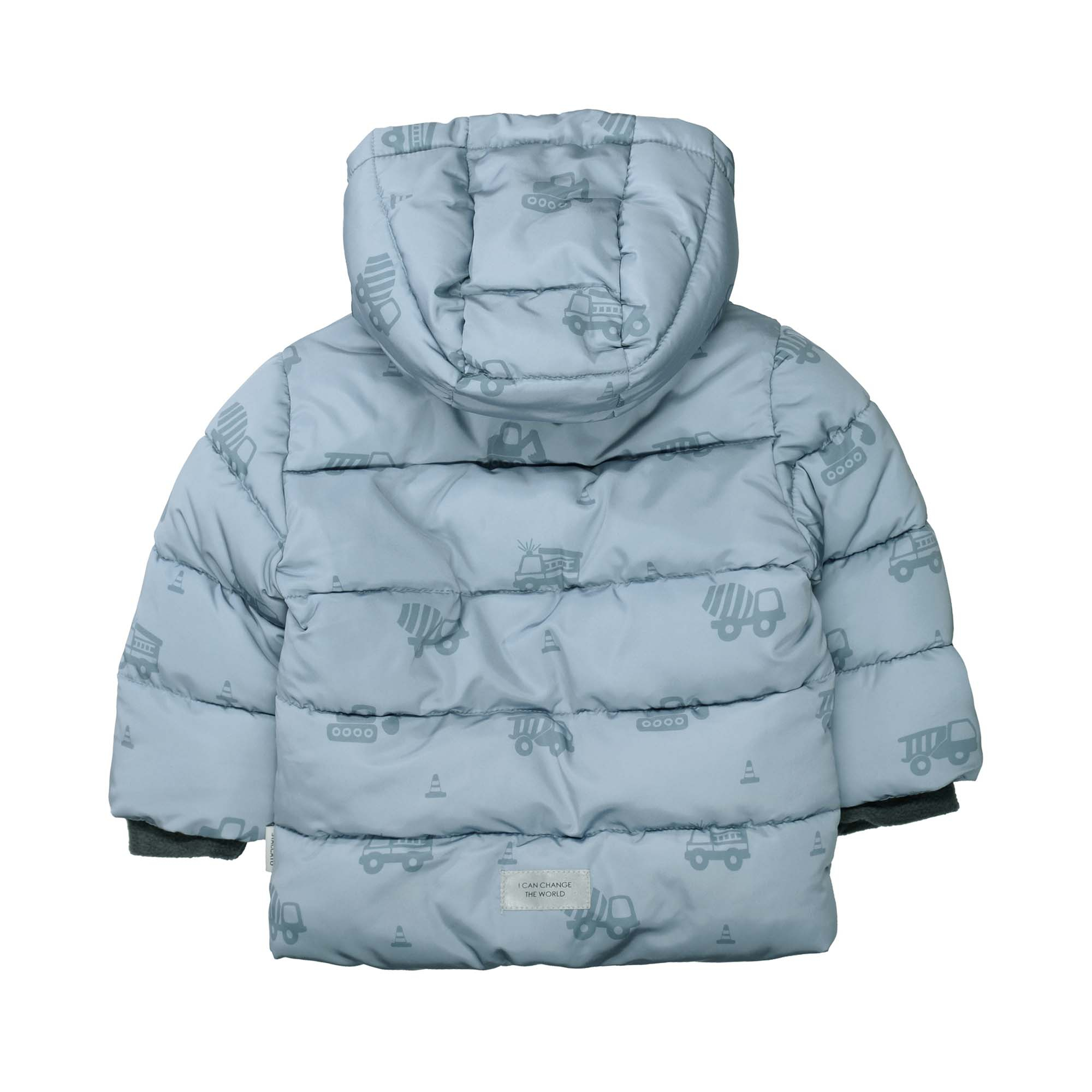 Winterjacken, STACCATO, Blau – Besonderheit: Reißverschluss mit Kinnschutz
