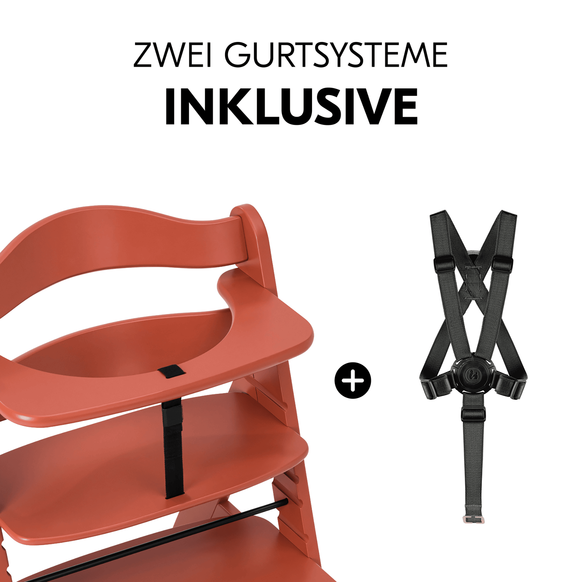 Treppenhochstühle, hauck, Braun – Produktansicht