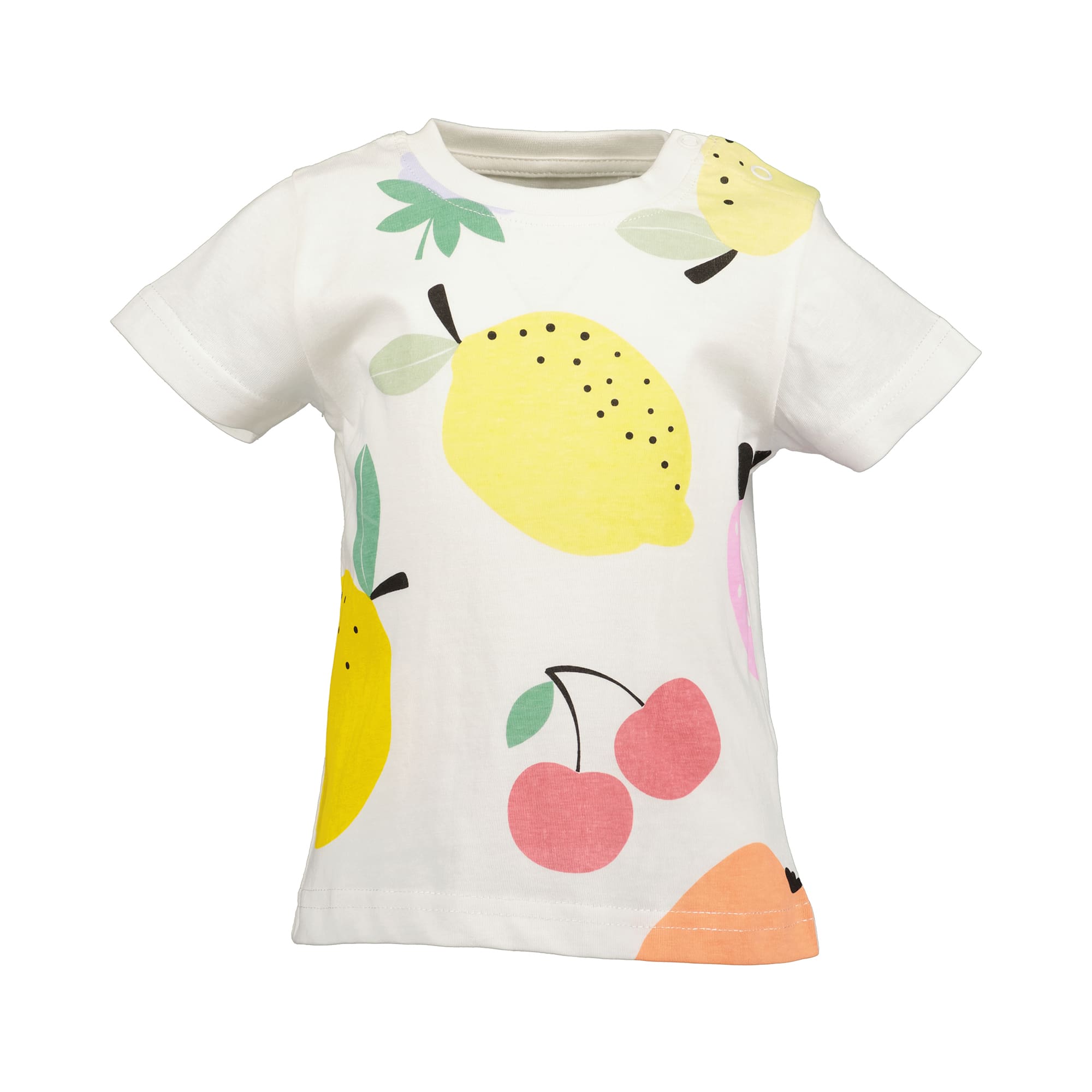 Kurzarmshirts, blue seven, Weiß – Produktansicht