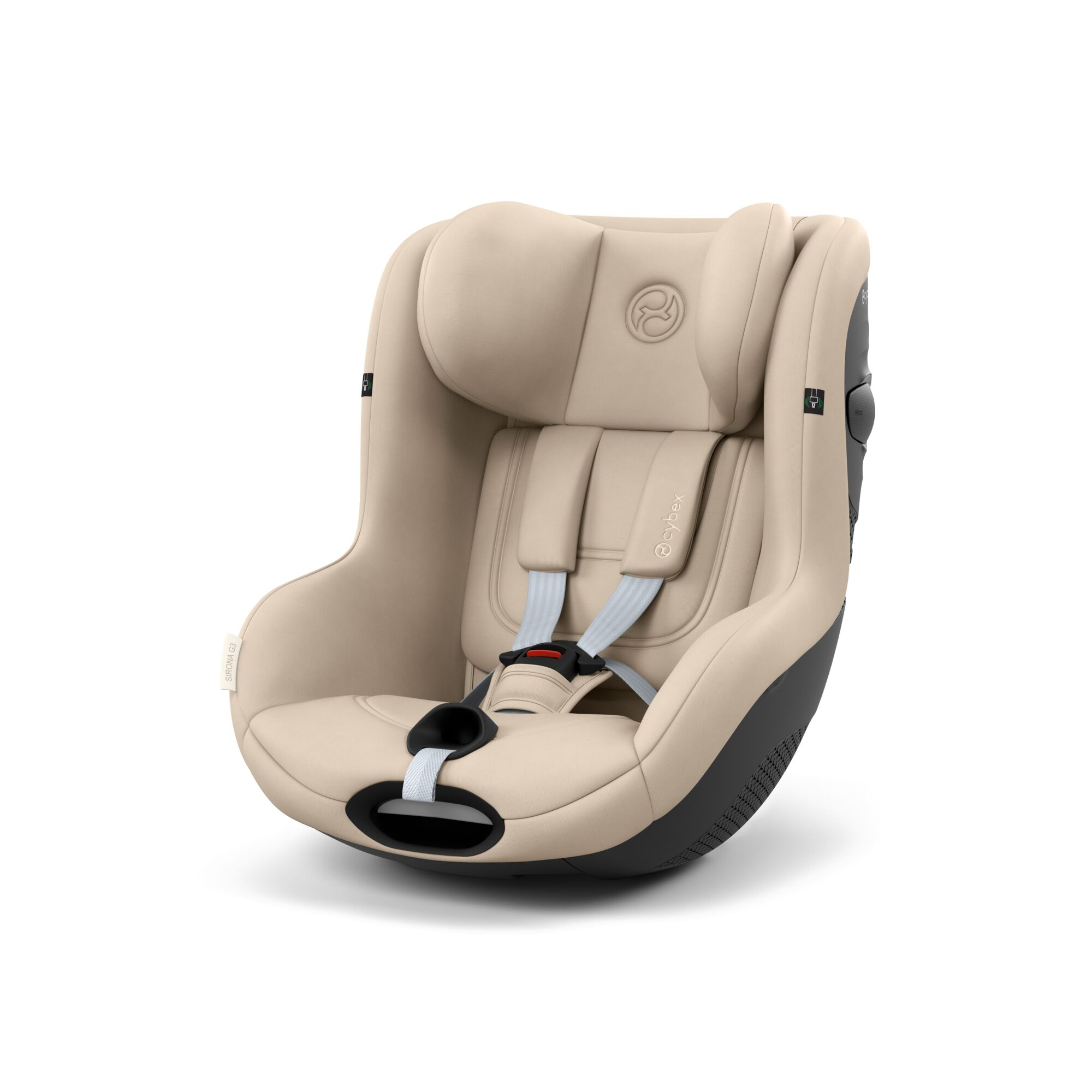 Reboarder 0-18 kg, Gruppe 0+/1, cybex, Beige – Besonderheit: ab ca. 3 Monaten bis 4 Jahren (61 - 105 cm - max. 19 kg); ab 40 cm mit Neugeboreneneinlage