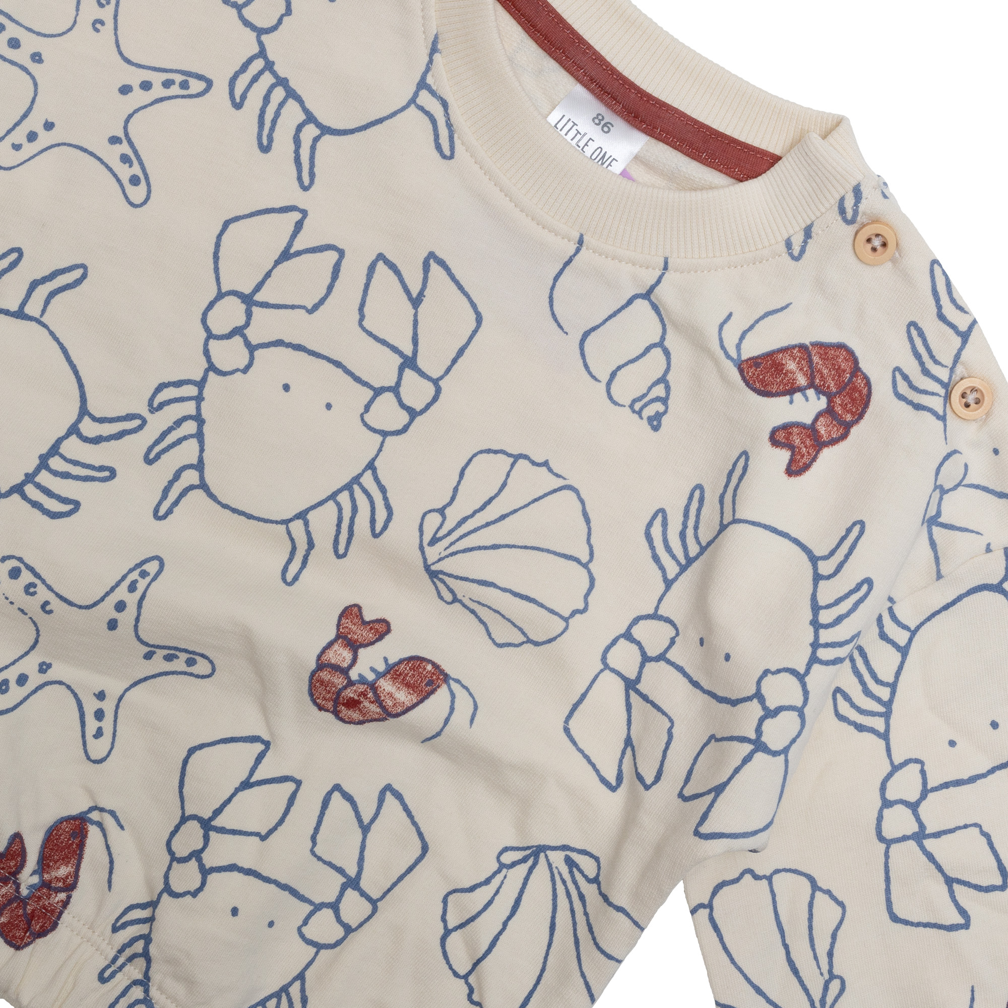 Pullover & Sweatshirts, LITTLE ONE, Weiß – Produktansicht