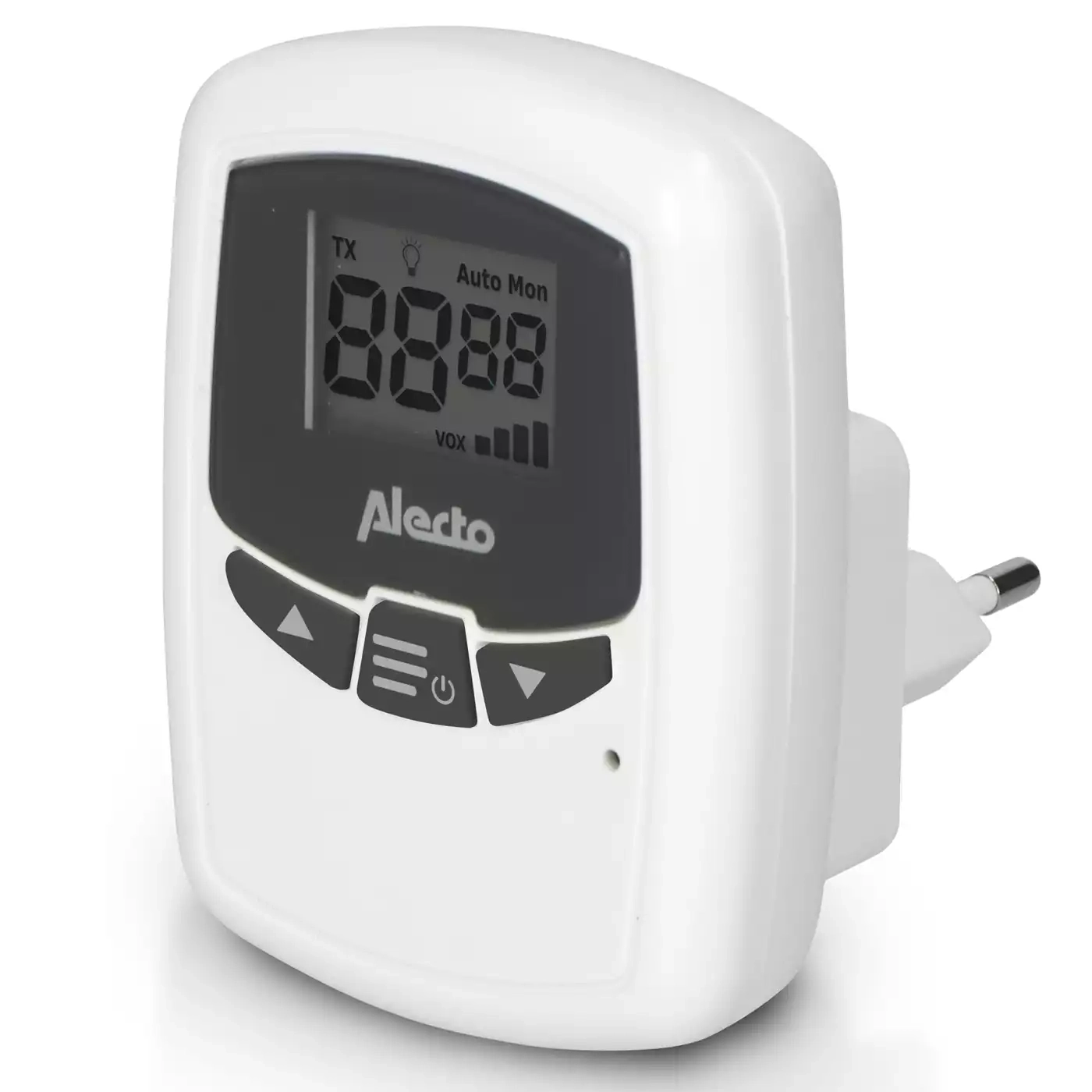 Audio Babyphone, Alecto baby, Weiß – Produktansicht