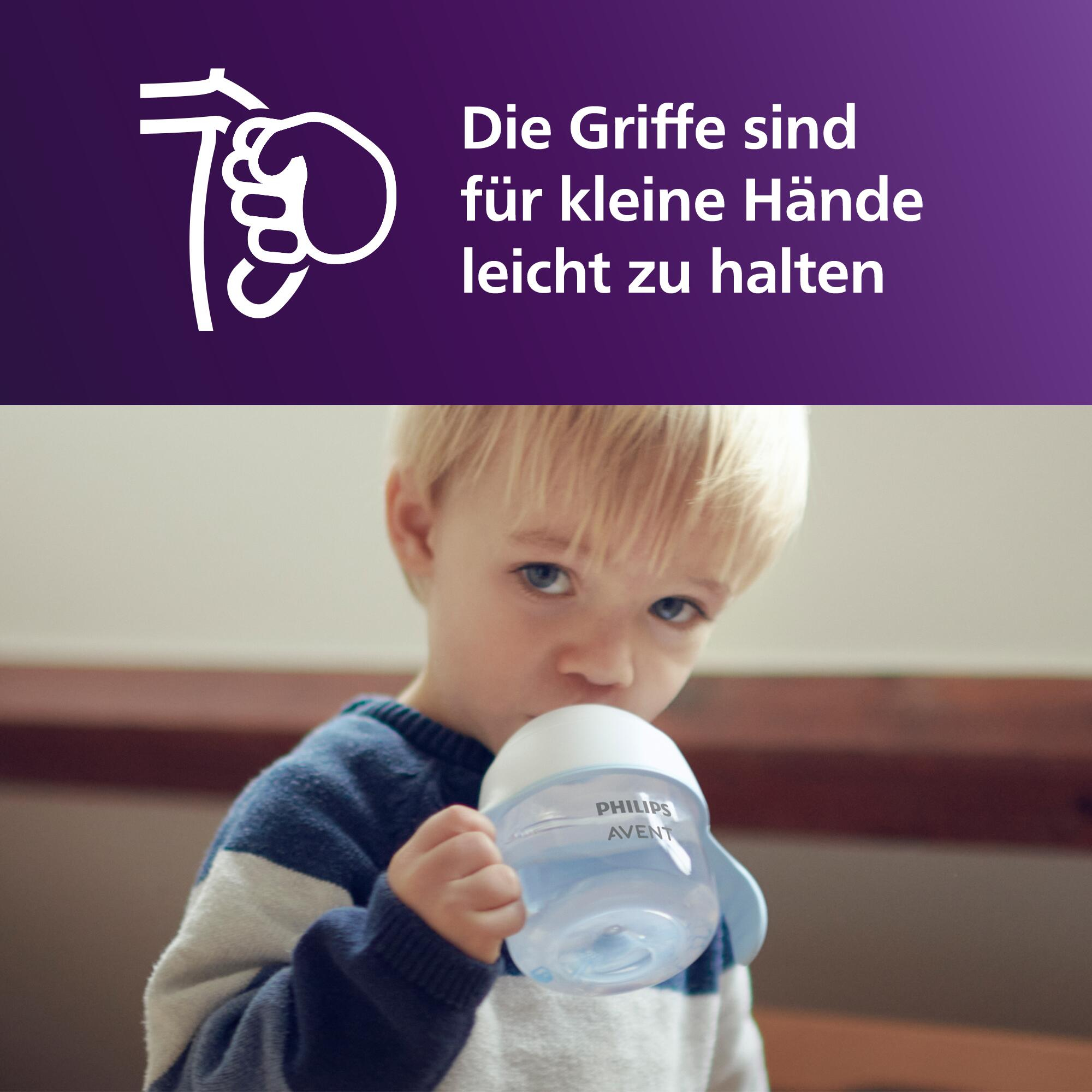 Trinklernbecher & -flaschen, PHILIPS AVENT, Transparent – Produktansicht